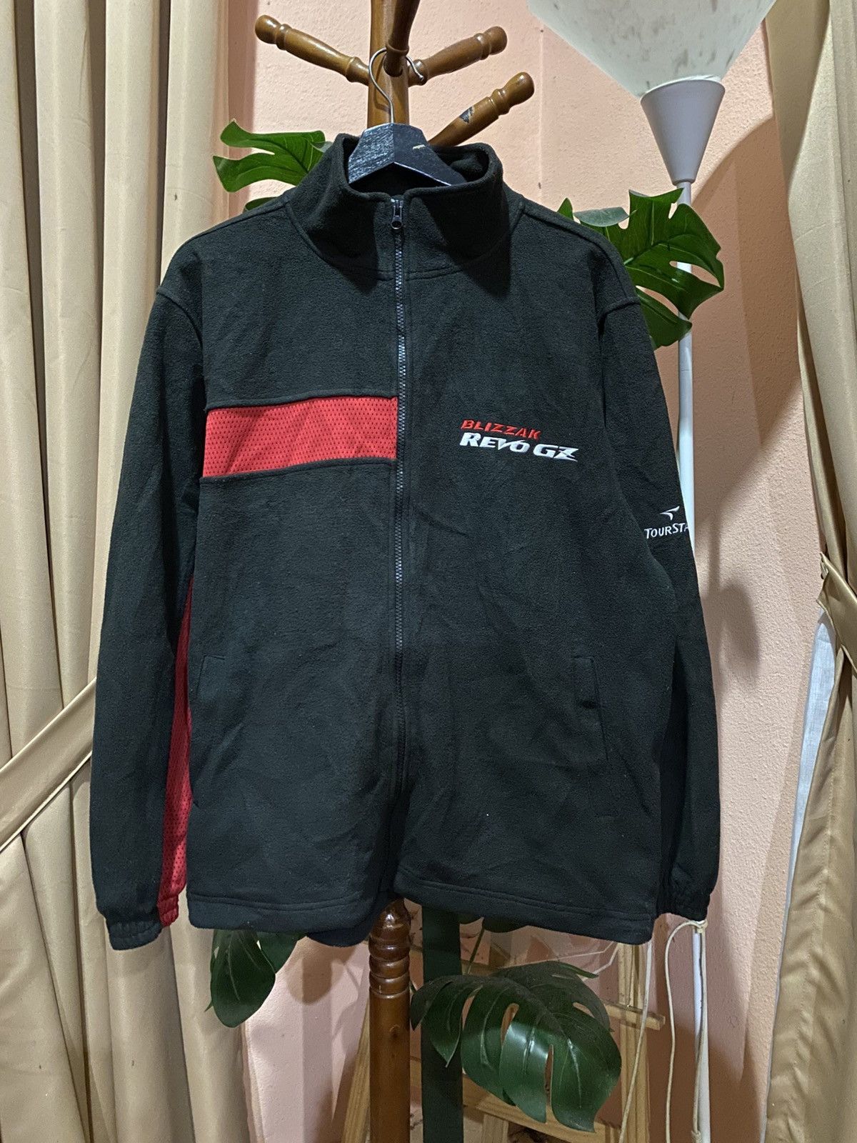 Vintage Vintage Bridgestone Blizzak Revo GZ Fleece Jacket Motorsport Size US L / EU 52-54 / 3 - 3 Thumbnail