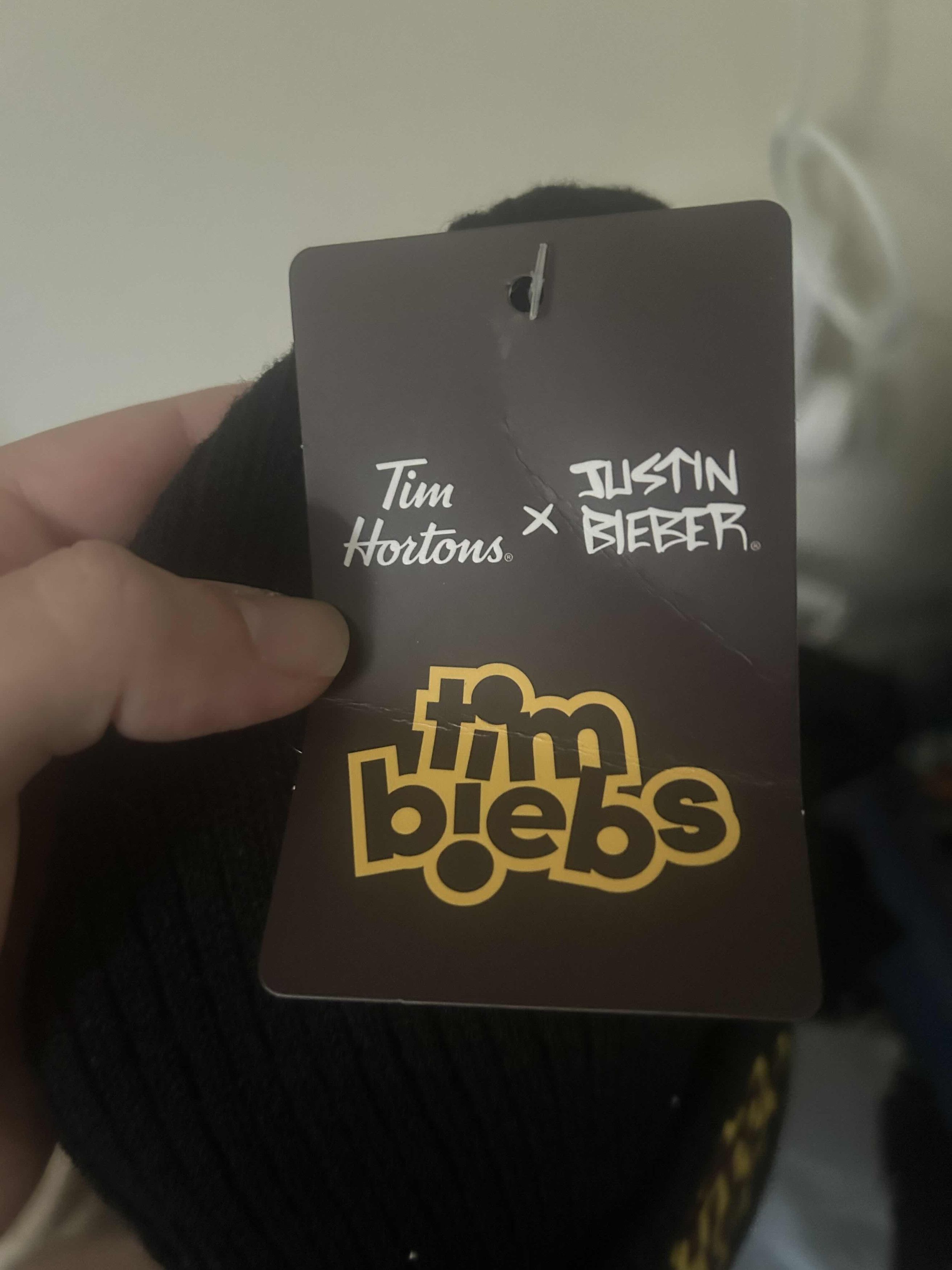 Justin Bieber Tim Hortons x Justin Beiber (timbiebs) Beanies Size ONE SIZE - 2 Thumbnail