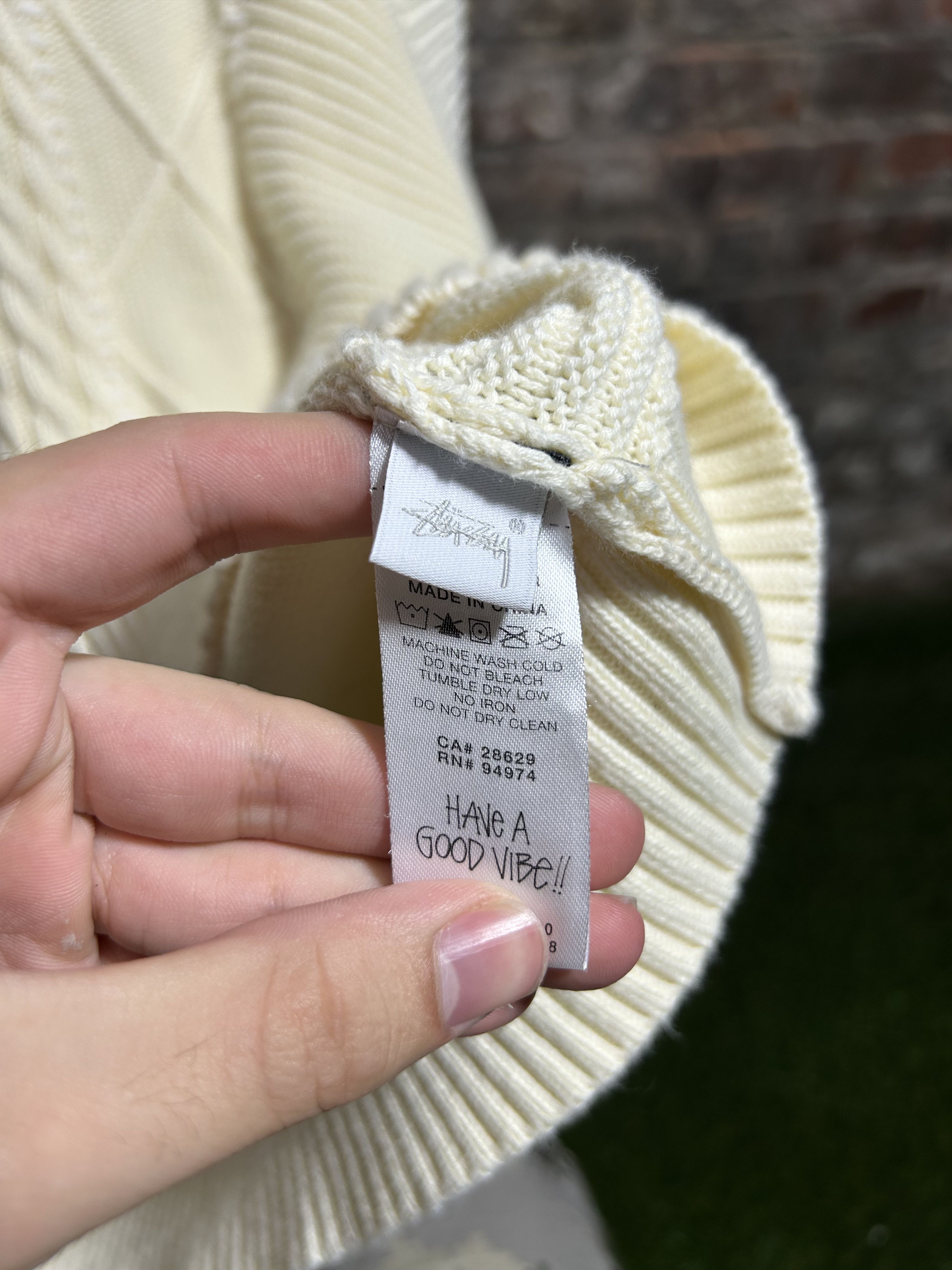 Stussy Stussy Knitted Sweater Size US XL / EU 56 / 4 - 4 Thumbnail