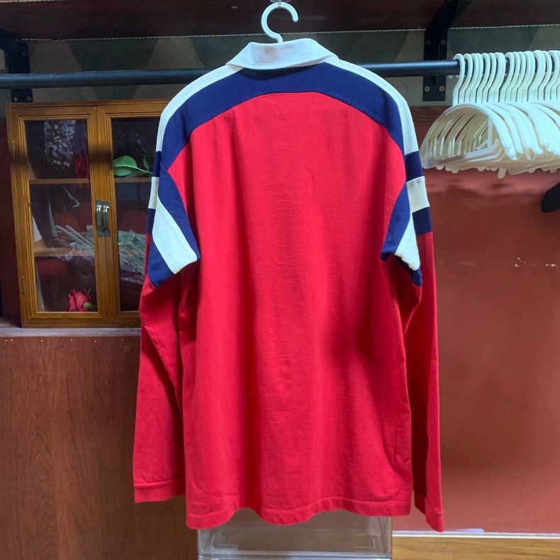 Gucci Gucci Red tennis racket logo embroidery long sleeves 2502-N Size US S / EU 44-46 / 1 - 2 Thumbnail