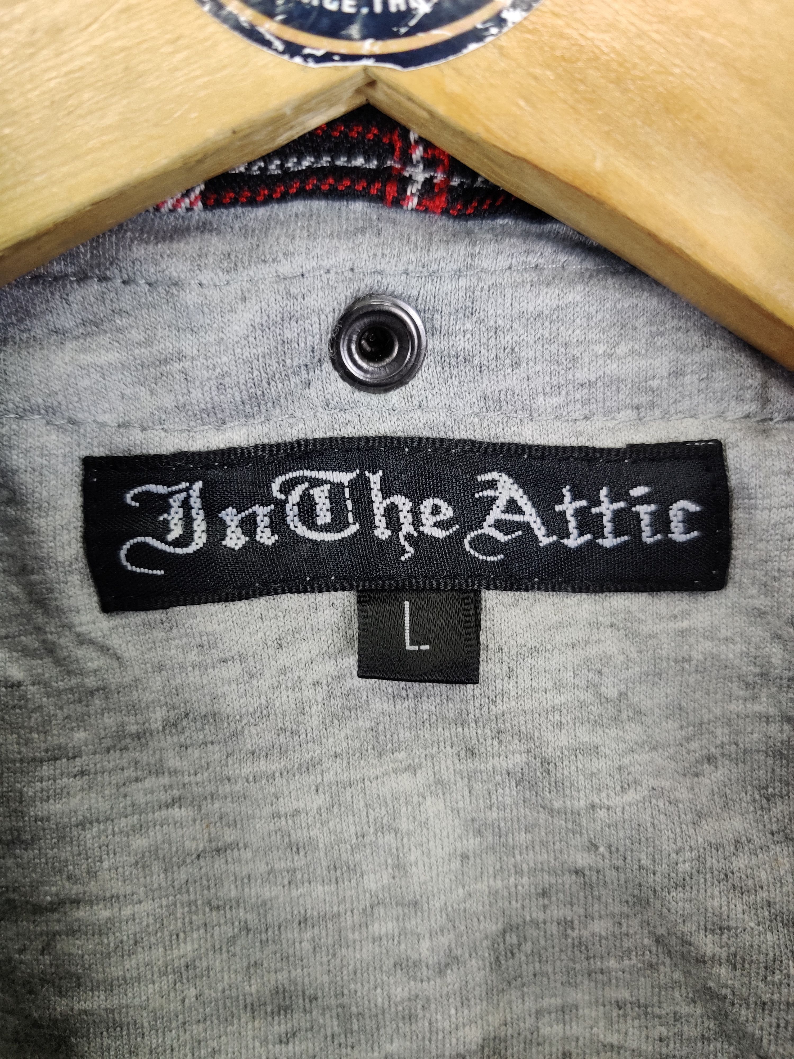 In The Attic Vintage In The Attic Double Layered Gothic Shirt Size US L / EU 52-54 / 3 - 10 Thumbnail