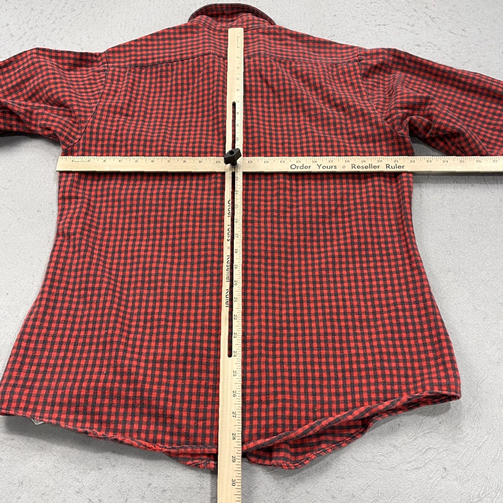 Vintage VINTAGE Duxbak Shirt Mens Large Red Black Buffalo Plaid Cotton Flannel Hunting Size US L / EU 52-54 / 3 - 7 Thumbnail