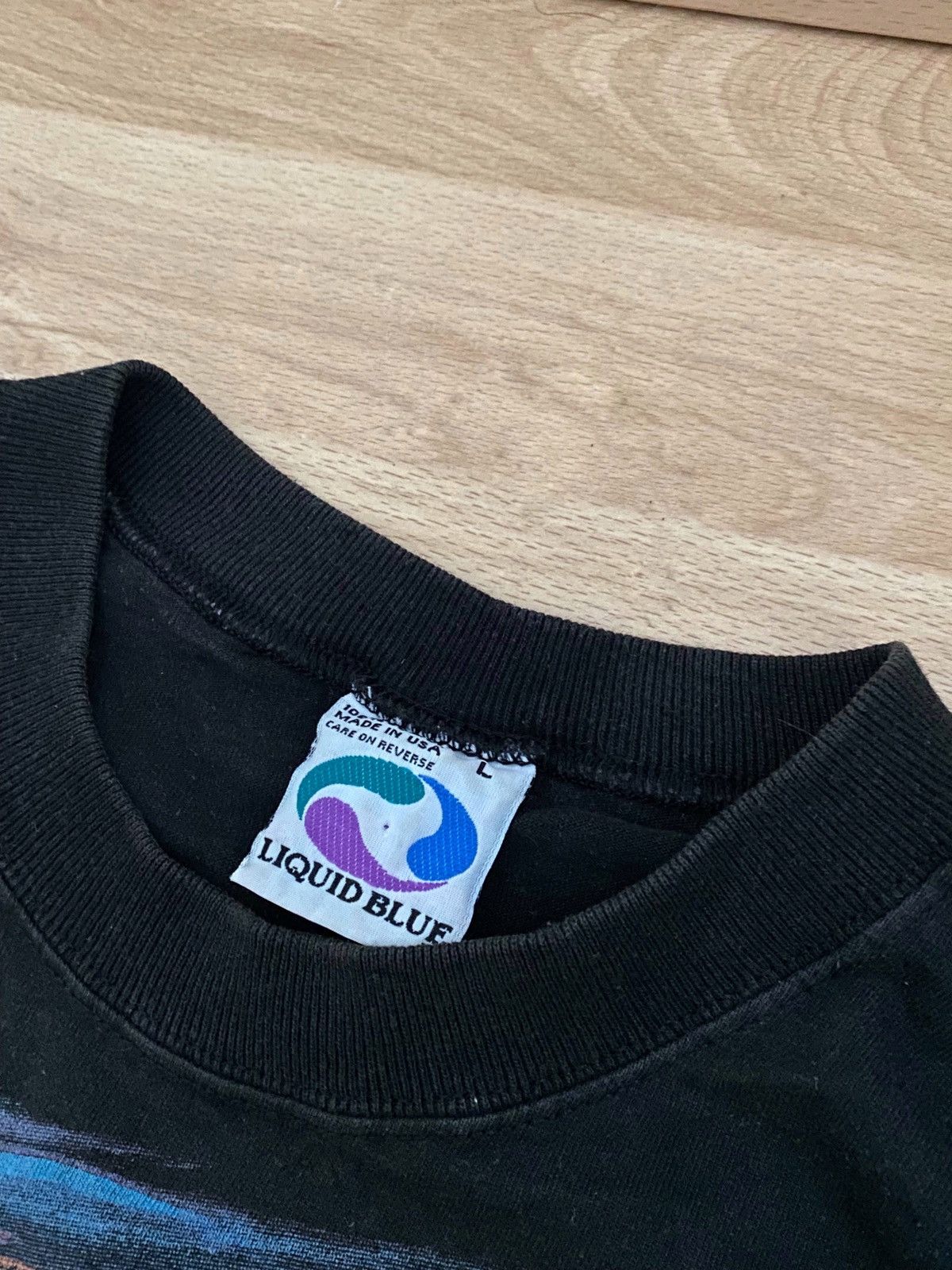 Liquid Blue Liquid Blue 1996 T Shirt The Scream Edvard Munch Size US L / EU 52-54 / 3 - 2 Thumbnail