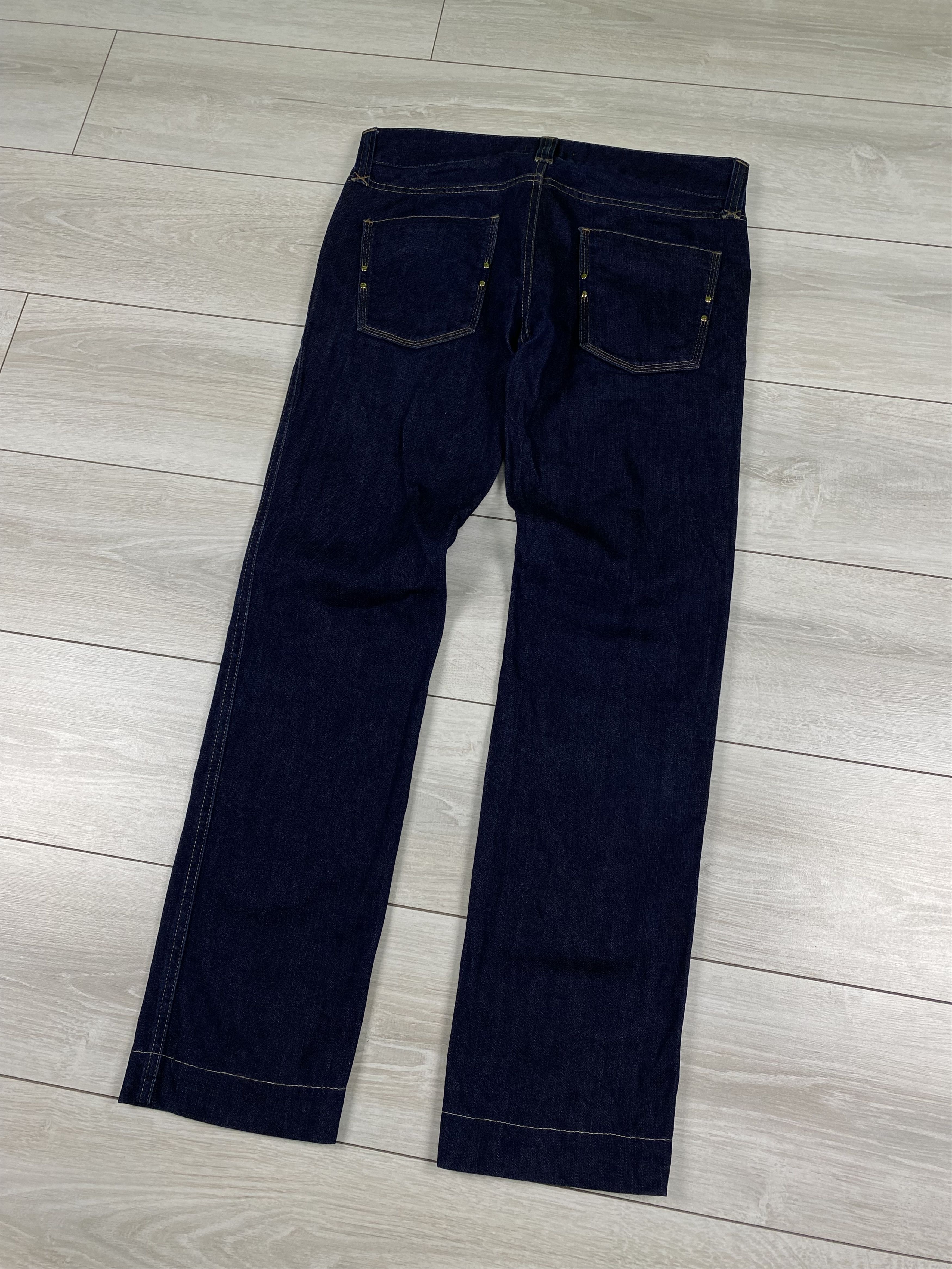 Dolce & Gabbana Rare Dolce & Gabbana 14 gold stright jeans size 48 Size US 32 / EU 48 - 9 Thumbnail