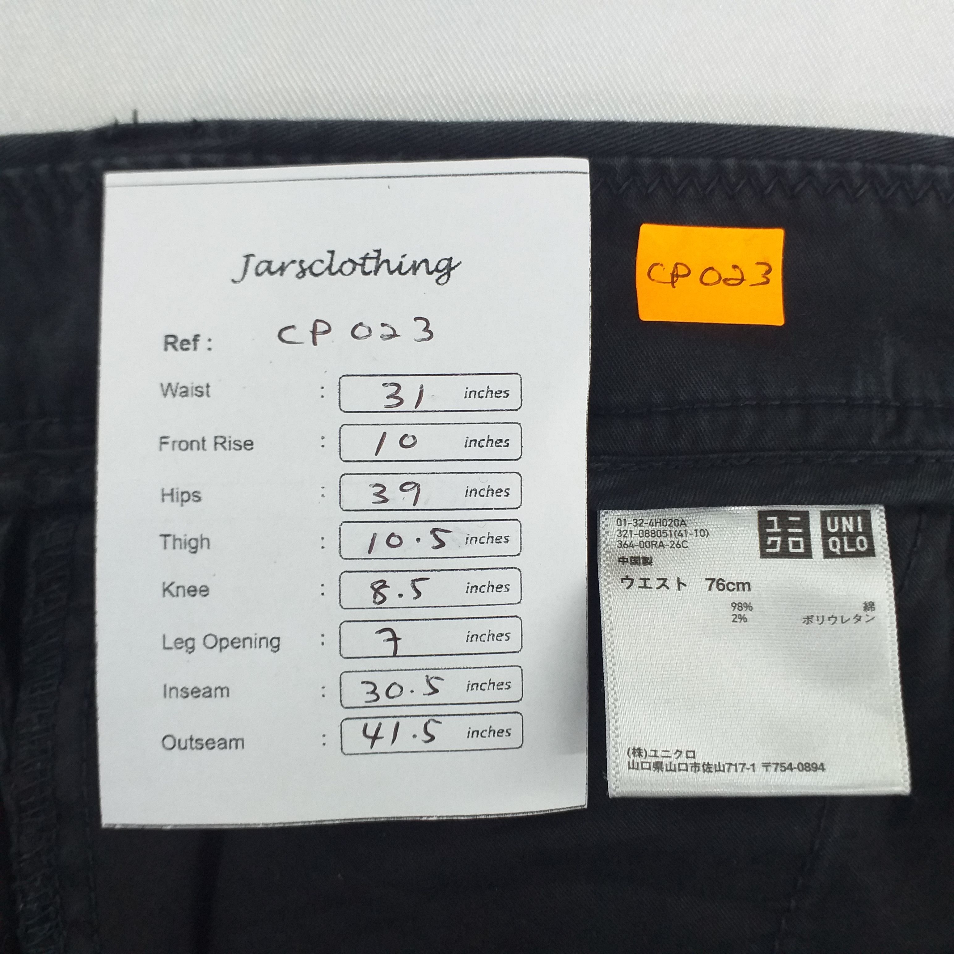 Japanese Brand Uniqlo Japanese Brand Cargo Pocket Pants 31 x 30.5 CP023 Size US 31 - 14 Thumbnail