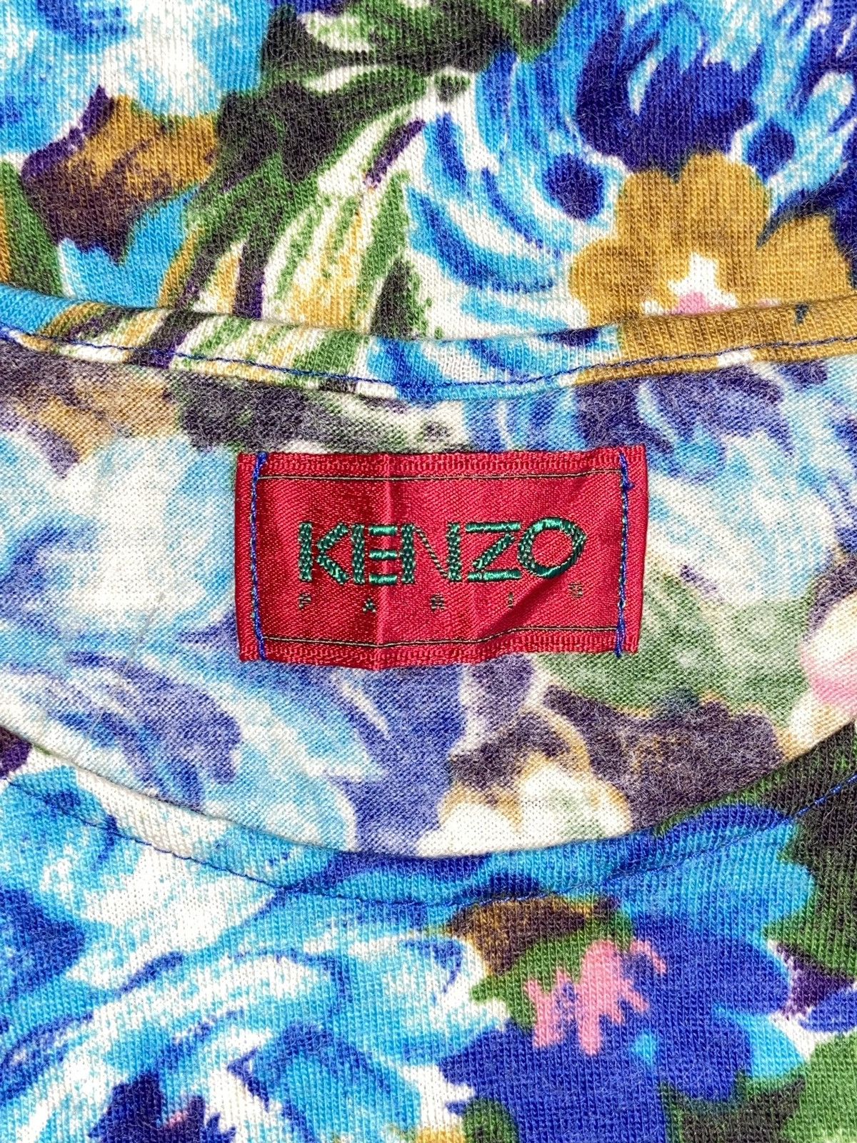 Kenzo KENZO Flower Patterned T-Shirt Size US XS / EU 42 / 0 - 11 Thumbnail