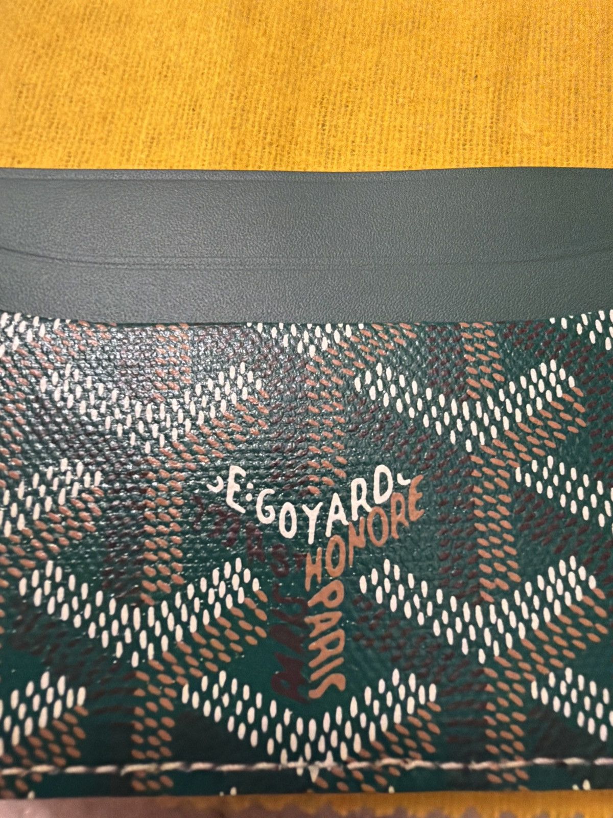 Goyard Goyard Saint Sulpice Green Size ONE SIZE - 4 Thumbnail