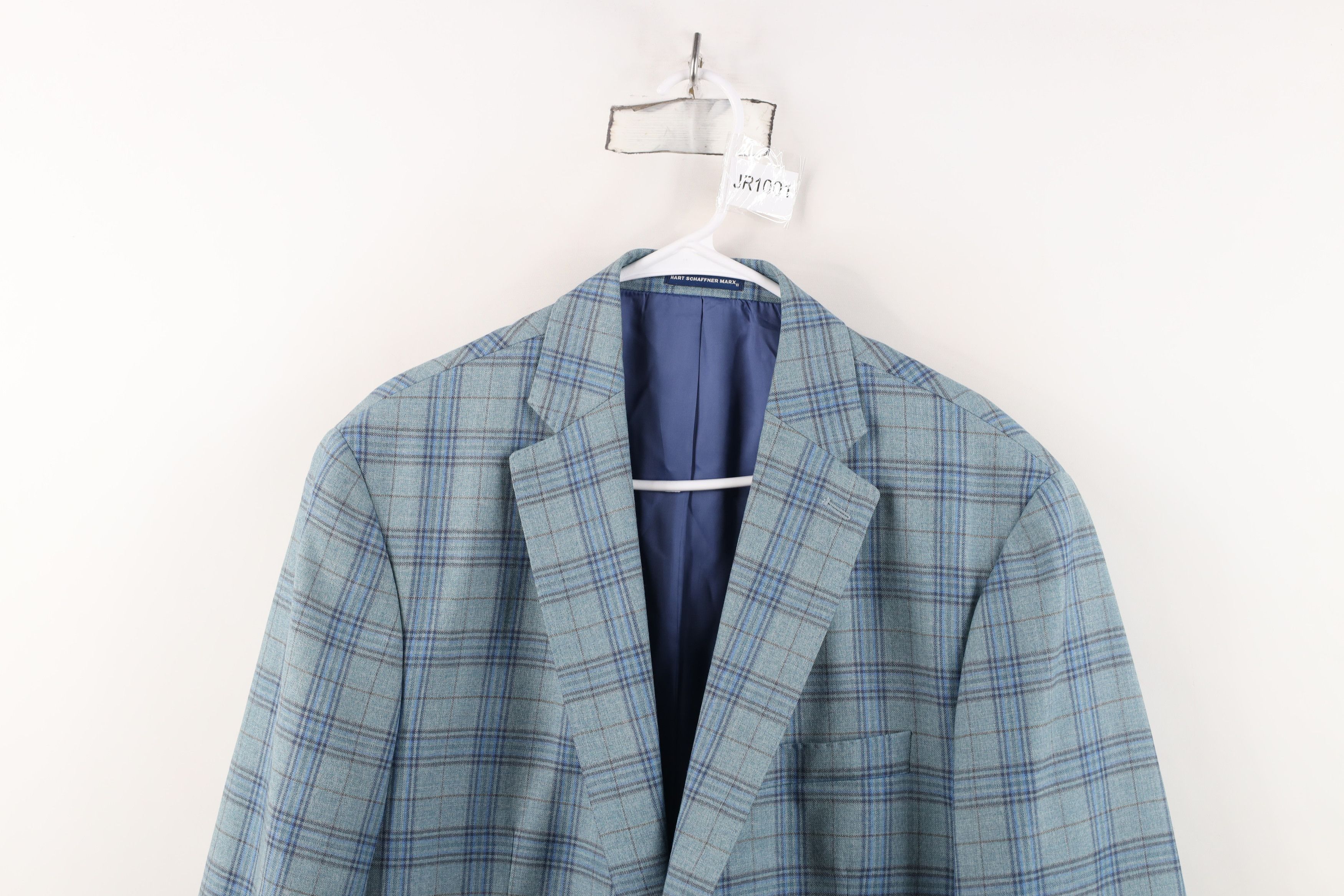 Hart Schaffner Marx Hart Schaffner Marx Soft Wool 2 Button Blazer Suit Jacket Size US XXL / EU 58 / 5 - 2 Thumbnail