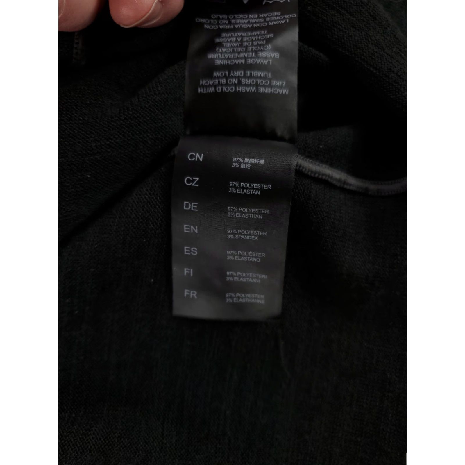 Vintage Kuhl 1/4 Zip Ryzer Black Long Sleeve Mens XL Polyester Elastane Blend Size US XL / EU 56 / 4 - 3 Thumbnail