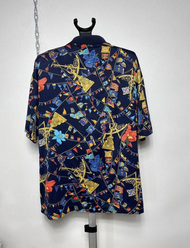 Leonard Paris × Vintage Luxury Leonard Paris Homme full floral print polo size Xxl Size US XXL / EU 58 / 5 - 6 Thumbnail
