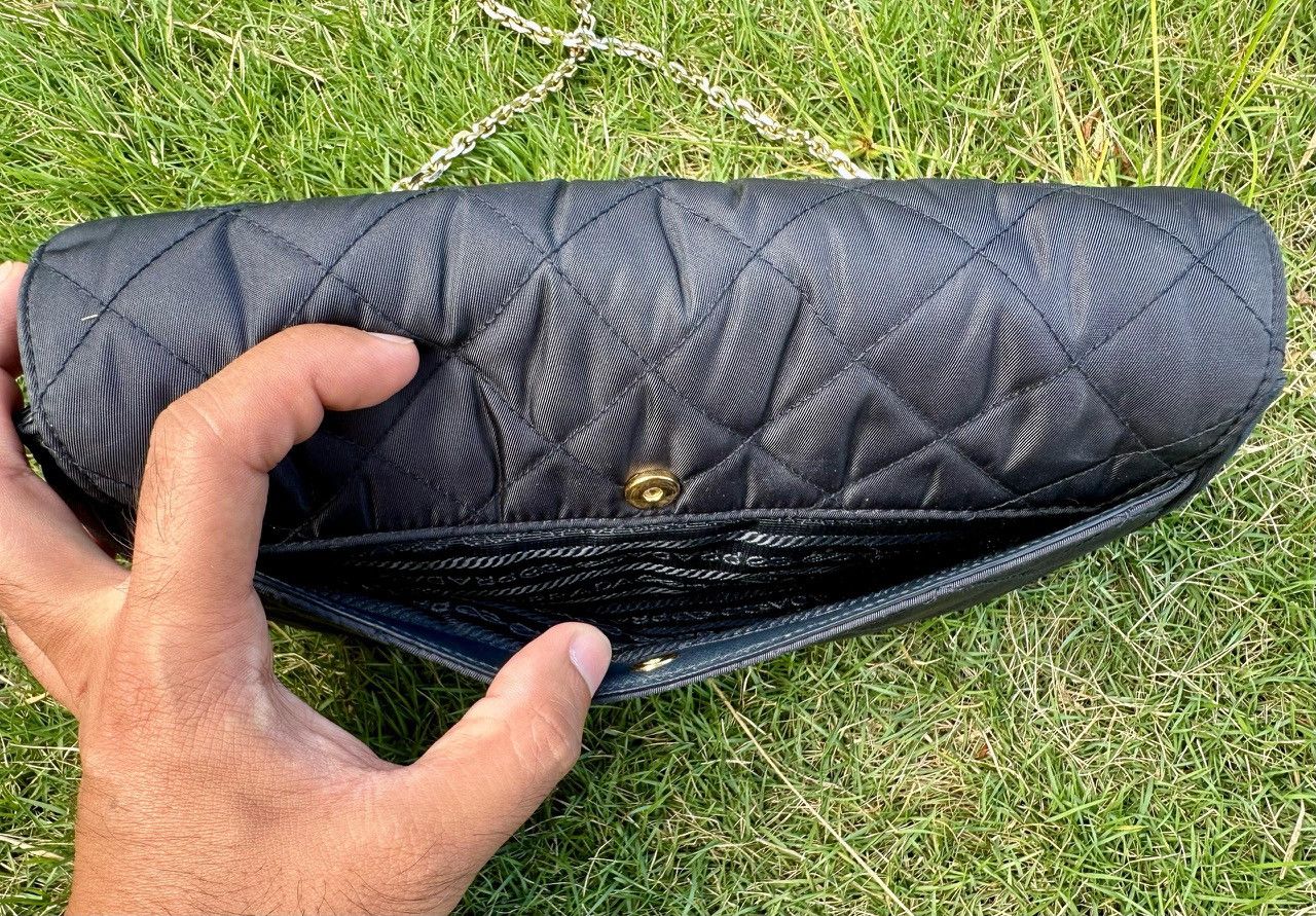 Prada Authentic Prada Bandouliera Tessuto Impuntu Shoulder Bag Size ONE SIZE - 8 Thumbnail