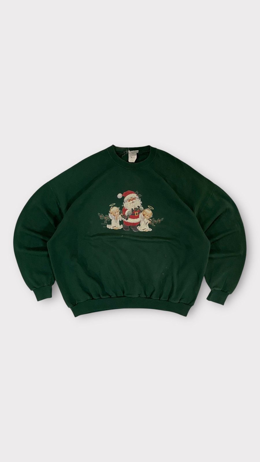 Japanese Brand Vintage Santa Claus Christmas sweatshirt Size US XXL / EU 58 / 5 - 1 Thumbnail