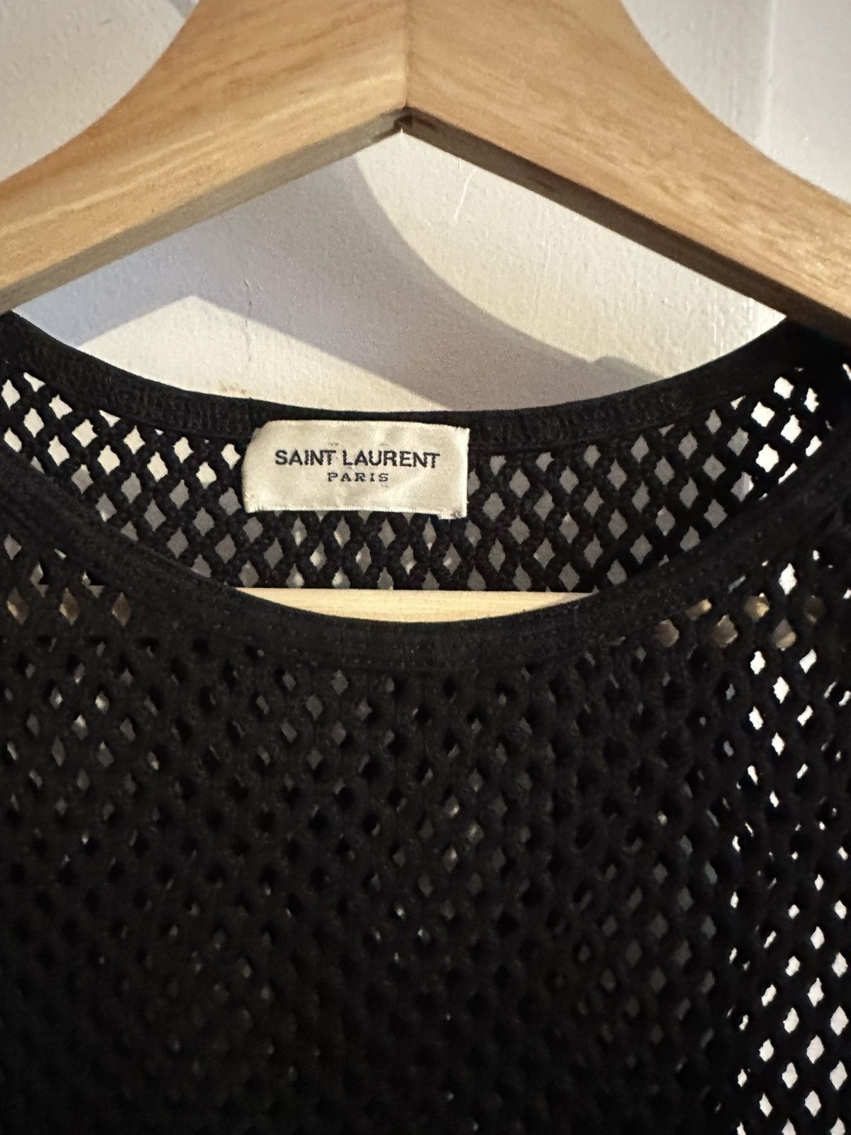 Saint Laurent Paris Saint Laurent Mesh Tank Size S / US 4 / IT 40 - 2 Thumbnail