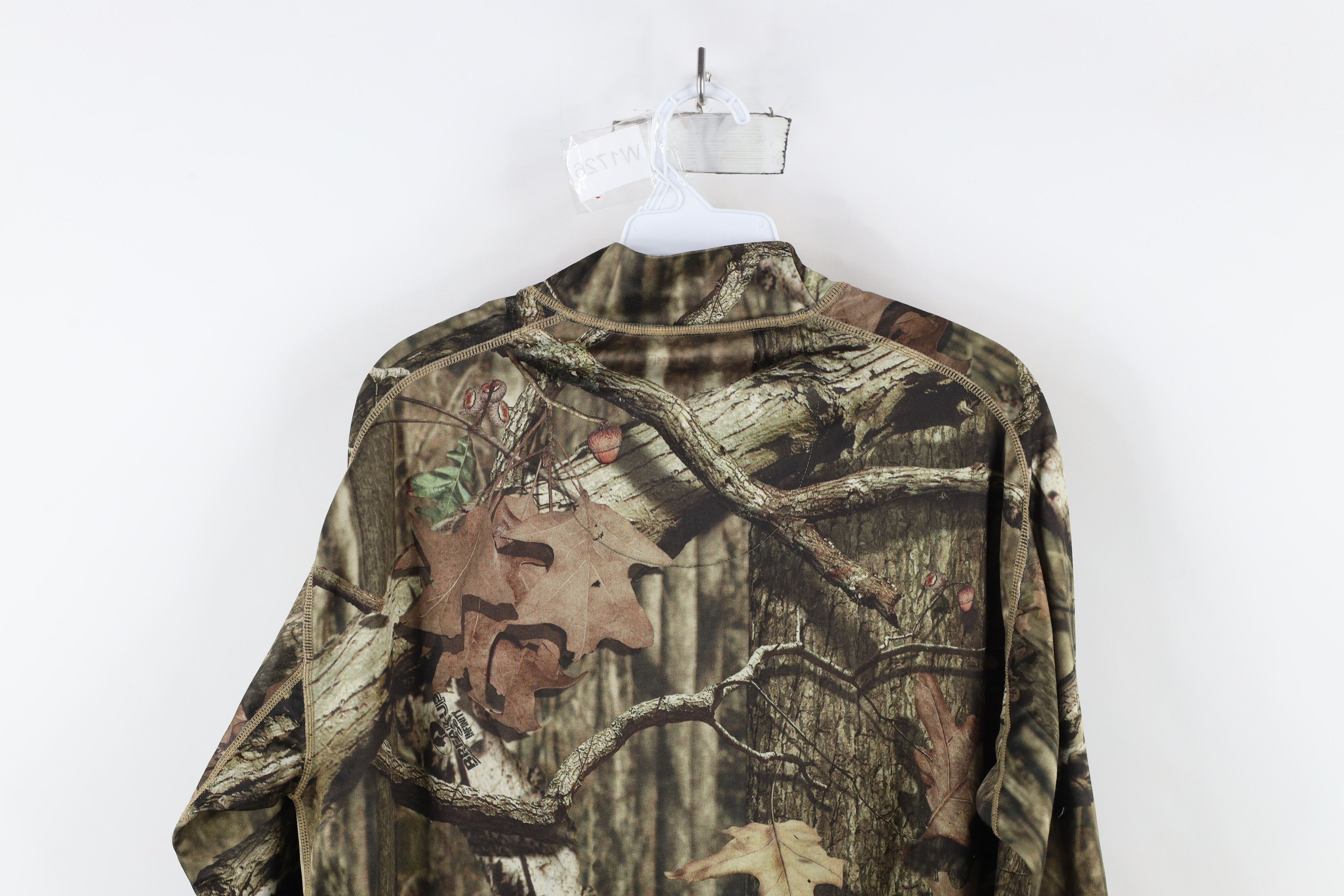 Vintage Vintage Y2K Streetwear Infinity Camouflage Mock Neck T-Shirt Size US M / EU 48-50 / 2 - 8 Thumbnail