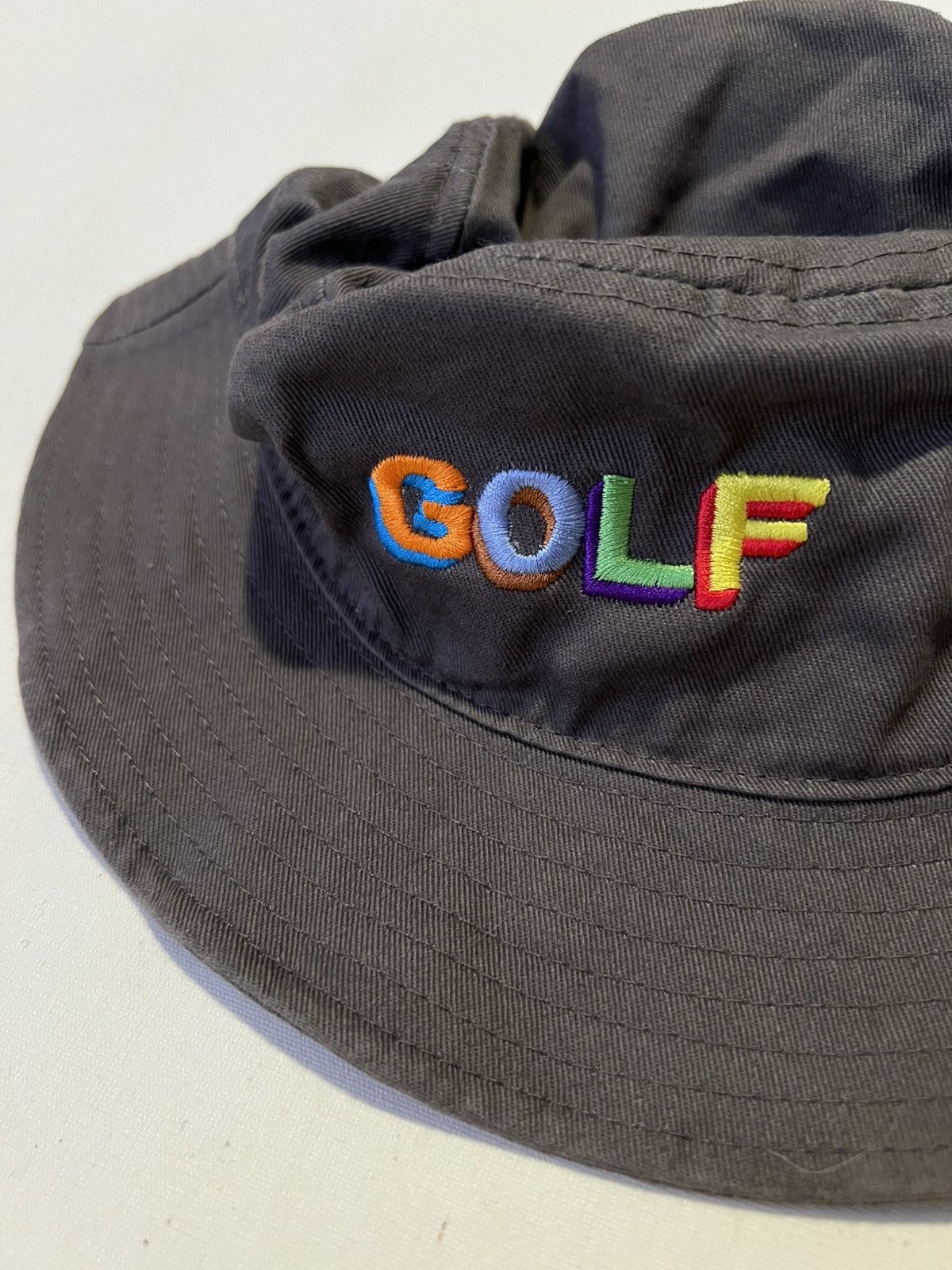 Vintage GOLF Tyler The Creator Retro Streetwear Designer Bucket Hat Size ONE SIZE - 2 Thumbnail