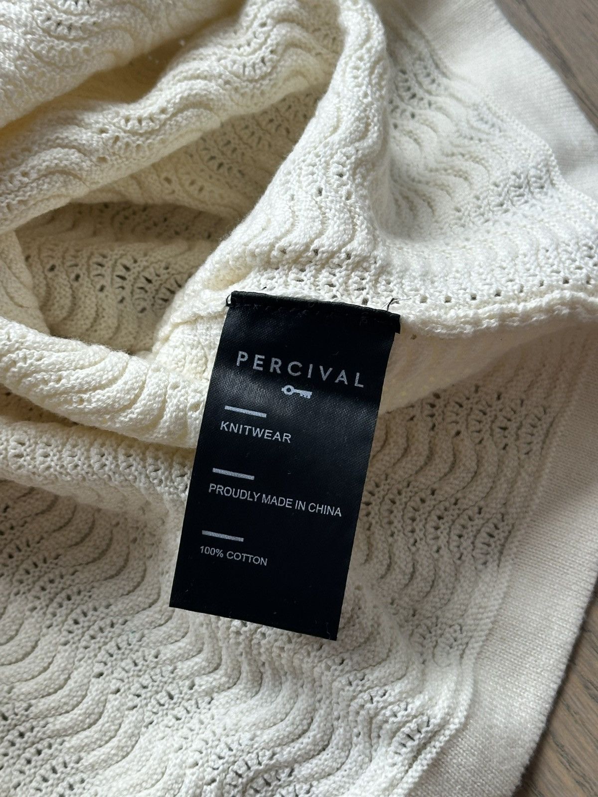 Percival Blue Gum Drop Knit Polo Size US M / EU 48-50 / 2 - 4 Thumbnail
