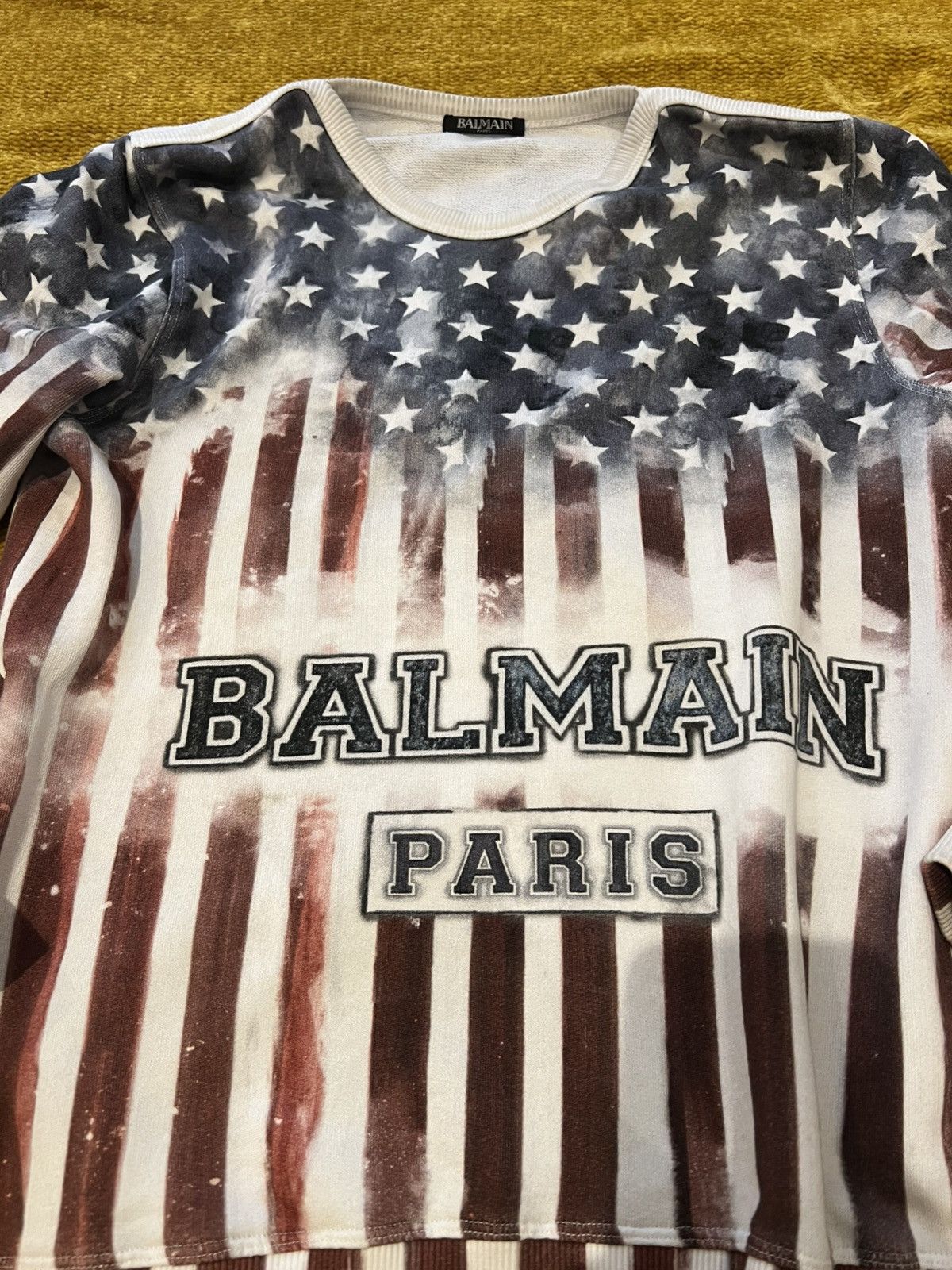 Balmain Balmain usa flag sweater Size US M / EU 48-50 / 2 - 3 Thumbnail