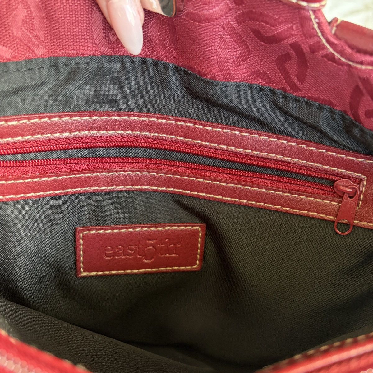 Other East 5th burgundy shoulder tote bag Size ONE SIZE - 4 Thumbnail