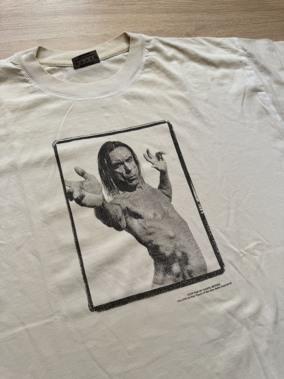 Band Tees Vintage 90-00’s Very Rare Iggi Pop By Isabel Snyder T-Shirt Size US L / EU 52-54 / 3 - 2 Thumbnail