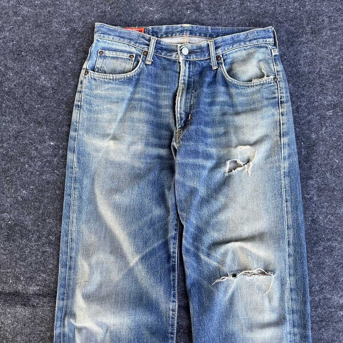 Edwin Vintage Thrash Edwin 504 Regular Orange Tag Denim 33x32 D620 Size US 34 / EU 50 - 2 Thumbnail
