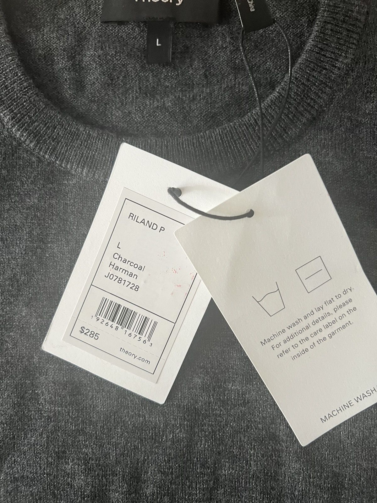 Theory Sweater washable Size US L / EU 52-54 / 3 - 2 Thumbnail
