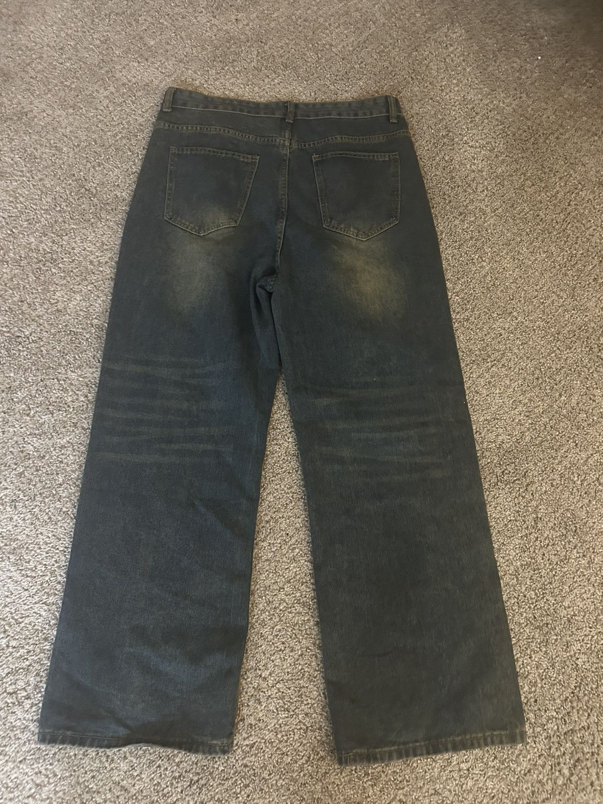 Other × Vintage Dark jeans Size US 34 / EU 50 - 2 Thumbnail