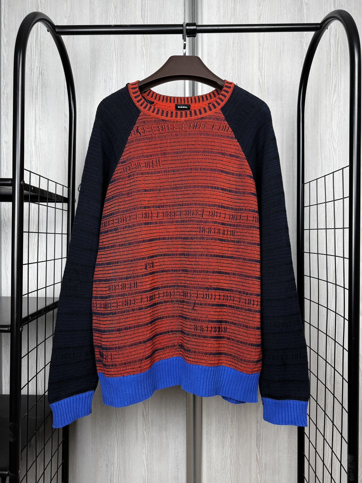 Diesel Diesel vintage avant garde opium k-jacky pullover sweater XL Size US XL / EU 56 / 4 - 2 Thumbnail