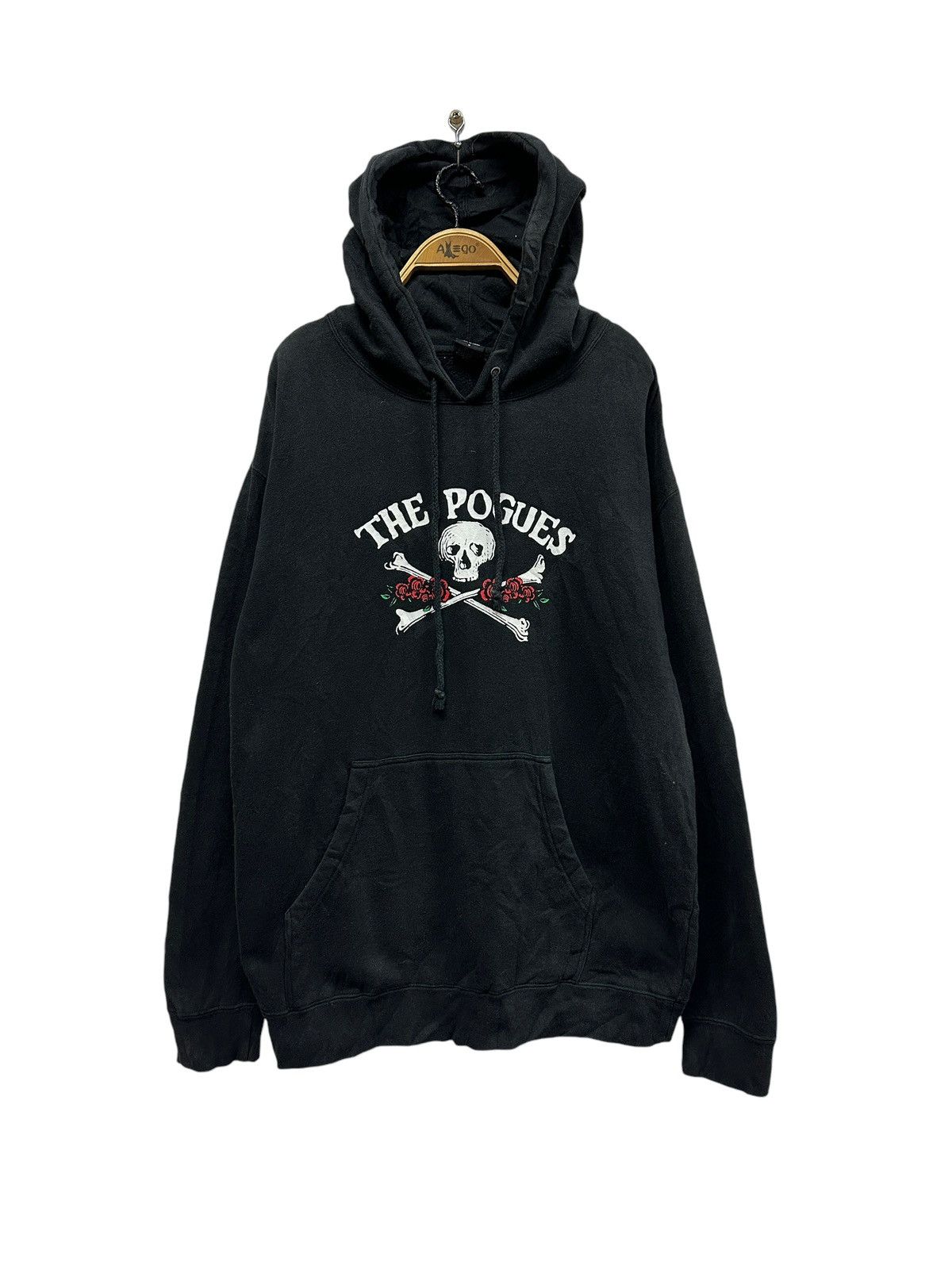 Skull rose hoodie clearance
