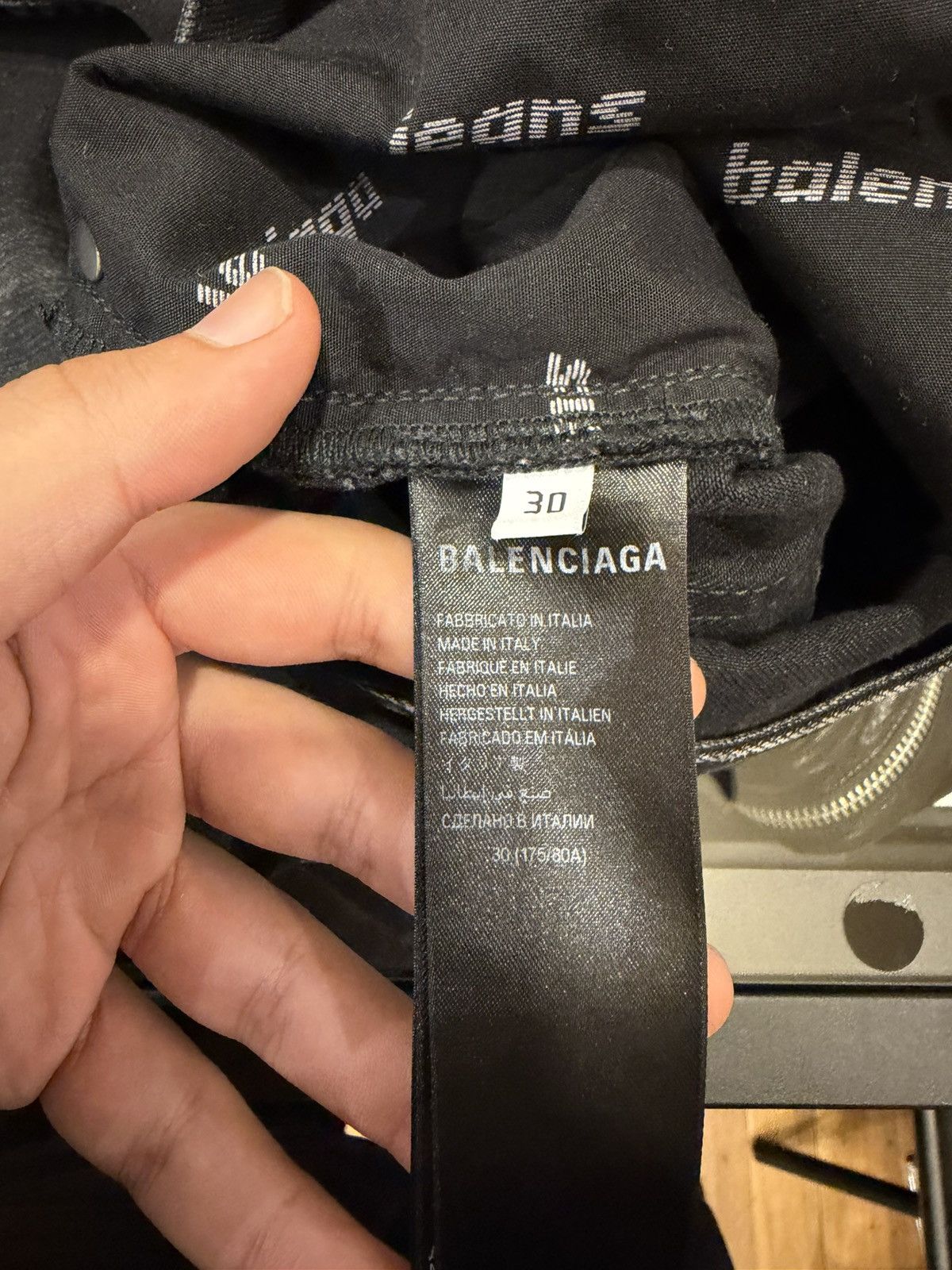 Balenciaga Balenciaga Baggy Denim Jeans Size US 35 - 4 Thumbnail