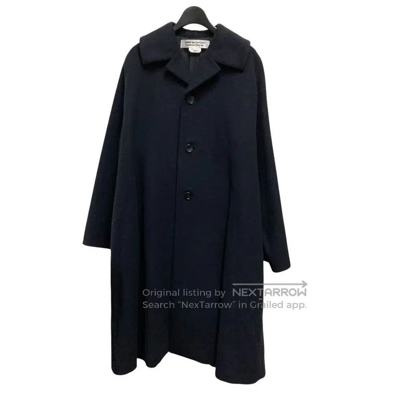 Comme des Garcons Comme des Garcons Cashmere blended overcoat Size S / US 4 / IT 40 - 1 Thumbnail