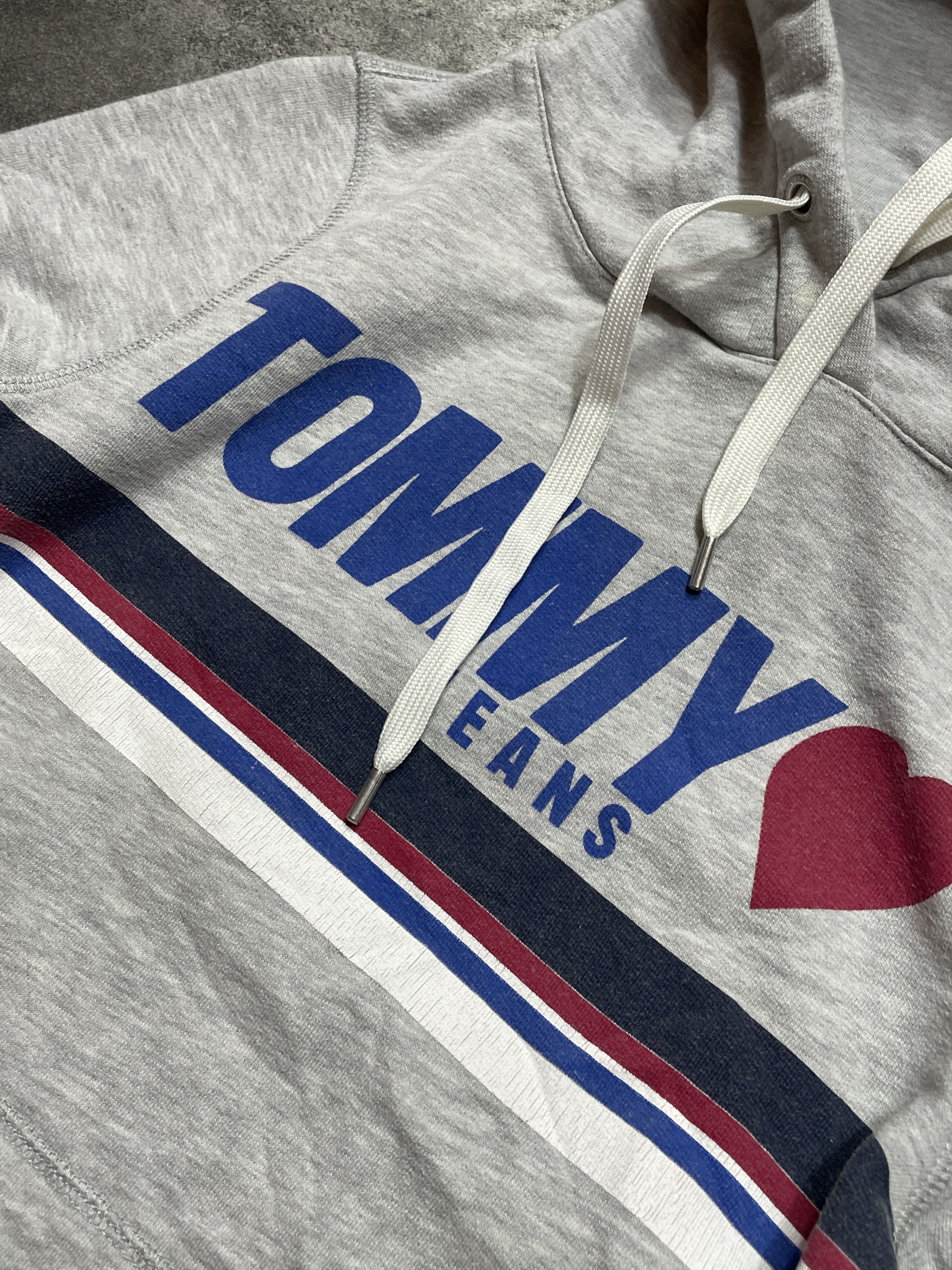 Tommy Hilfiger 🔥Offers🔥Tommy Hilfiger Jeans Hoodie Streetwear Hype Size S / US 4 / IT 40 - 4 Thumbnail