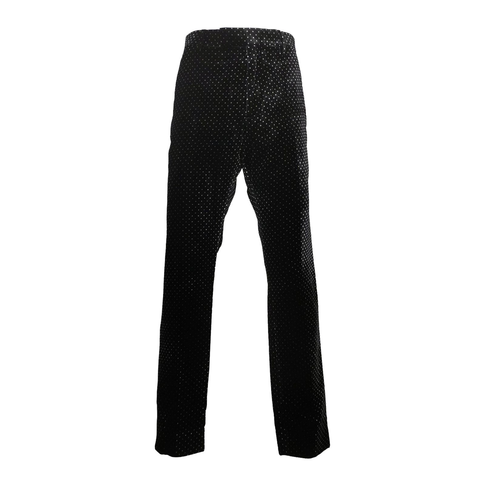 Gucci Gucci Polka Dot Silk Blend Trousers Size 50 Size US 34 / EU 50 - 1 Thumbnail