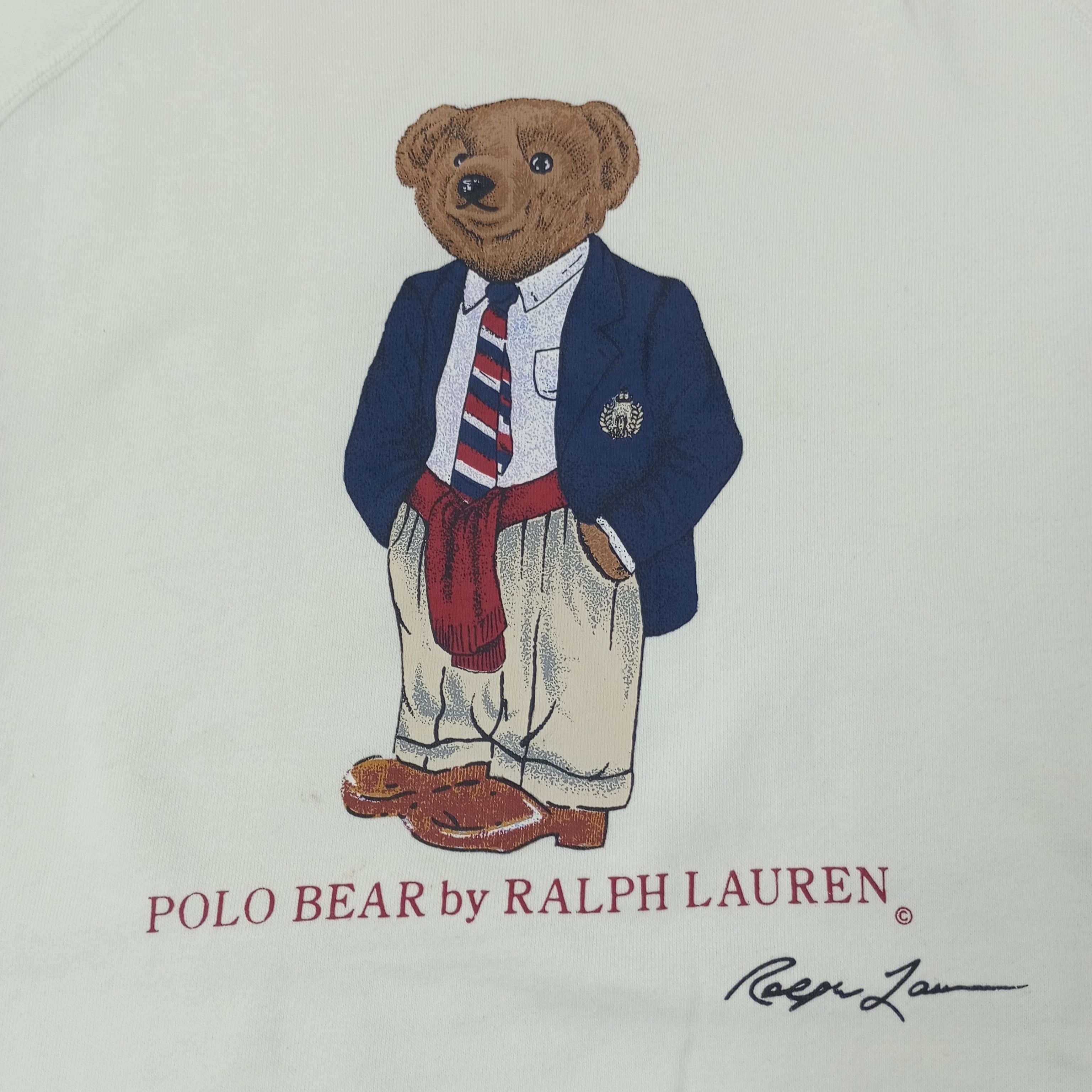 Polo Ralph Lauren Polo Bear by Ralph Lauren Fashion Brand Sweatshirt c241n4 Size US L / EU 52-54 / 3 - 2 Thumbnail