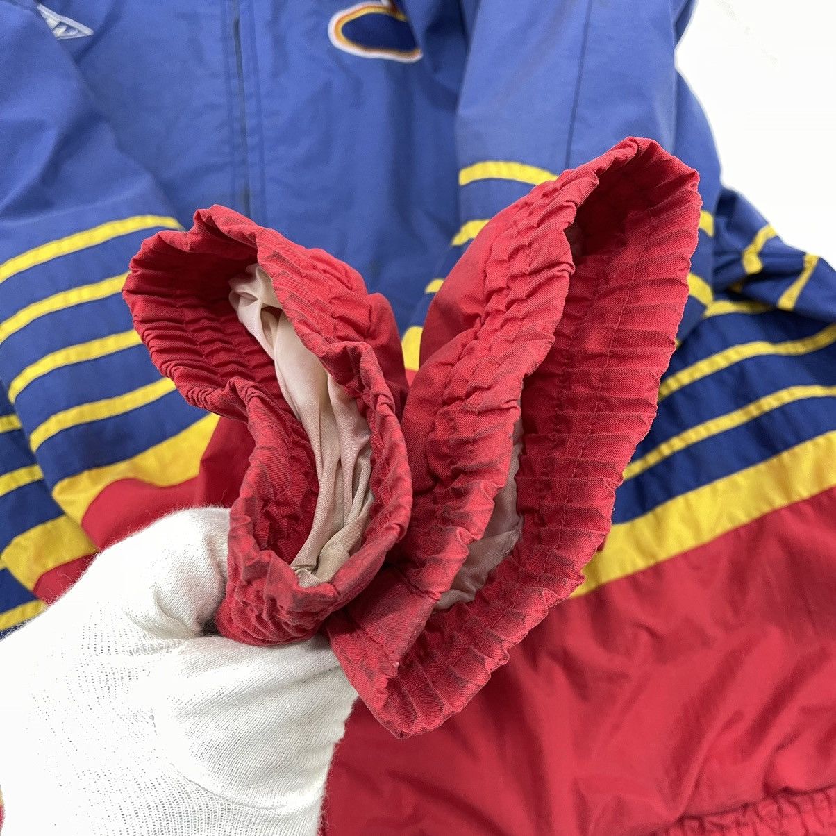 Apex 90s Vintage ST. LOUIS BLUE by APEX Bomber Jacket #1870/08 Size US XL / EU 56 / 4 - 15 Thumbnail