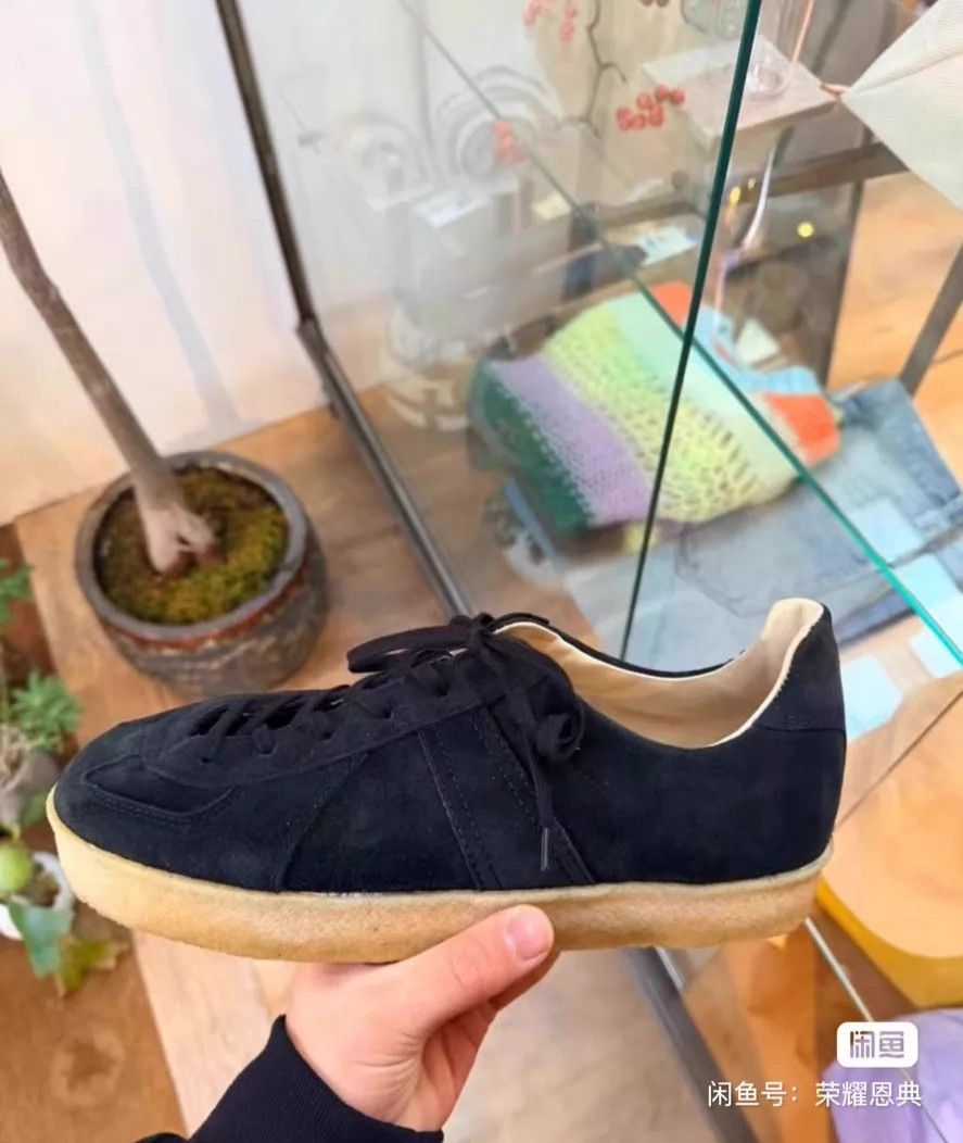 Hobo hobo X R.O.F. A.PRESSE German Military Trainer 42 Black Size US 9 / EU 42 - 3 Thumbnail