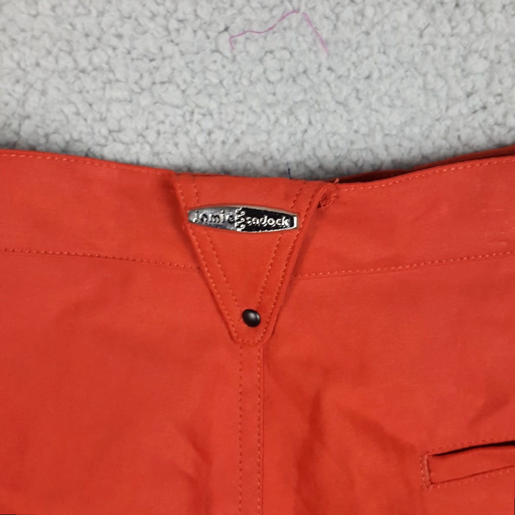 Vintage VINTAGE Cherry High Waist Pleated Relaxed Paperbag Women's Shorts Size 2 Red Athletic Golf Size 26" / US 2 / IT 38 - 6 Thumbnail