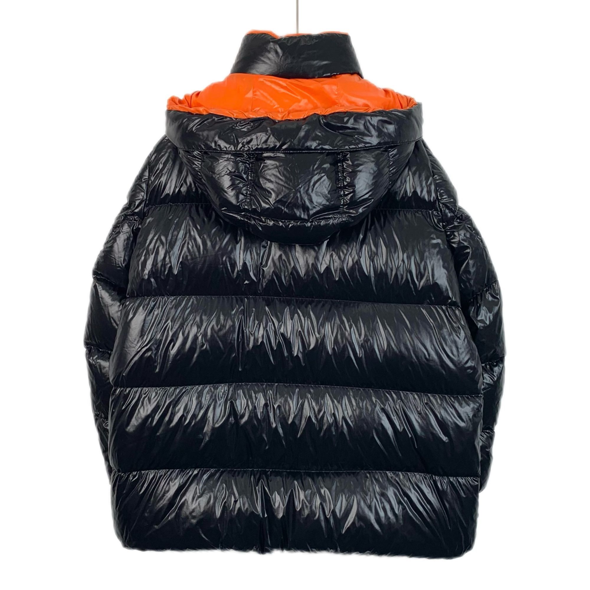 Burberry Burberry Black & Orange Hooded Down Puffer Jacket L Size XL / US 12-14 / IT 48-50 - 2 Thumbnail