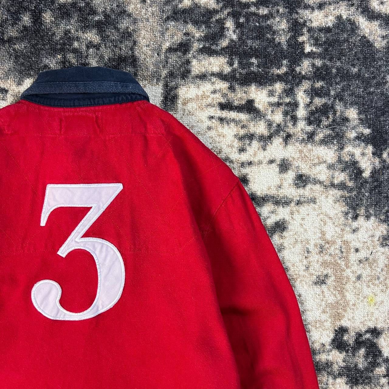 Polo Ralph Lauren Big Logo Vintage Y2K Rugby Long Sleeve