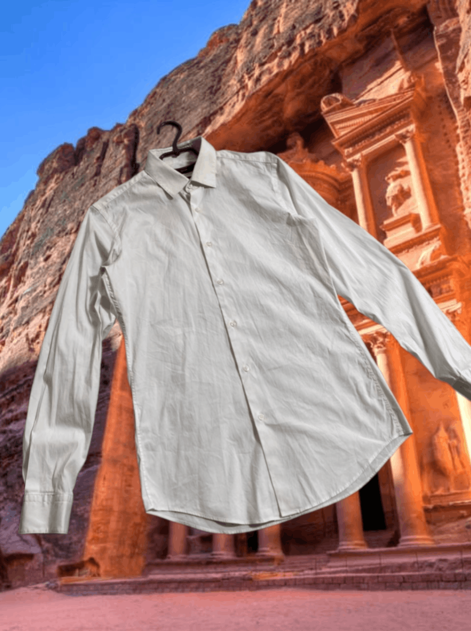 Hugo Boss × Vintage Vintage Hugo Boss Long Sleeve Embroidered Shirt Extra Slim Size US XXS / EU 40 - 1 Thumbnail