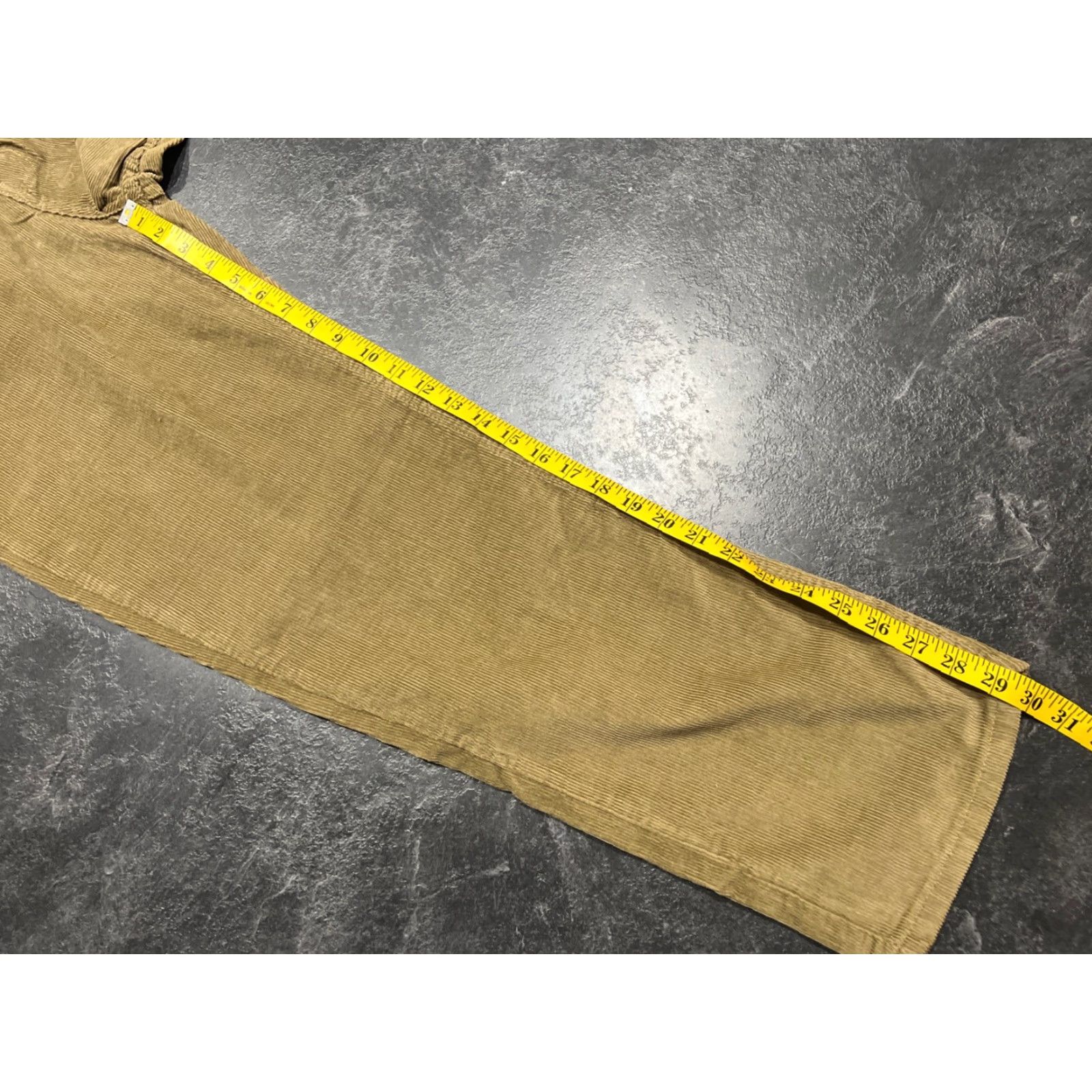 Camel Saddlebred Casual Chino Pants for Men, Flat Front, Size 36x30, Beige, Cotton, Regular Fit, Straight Leg Size US 36 / EU 52 - 4 Thumbnail