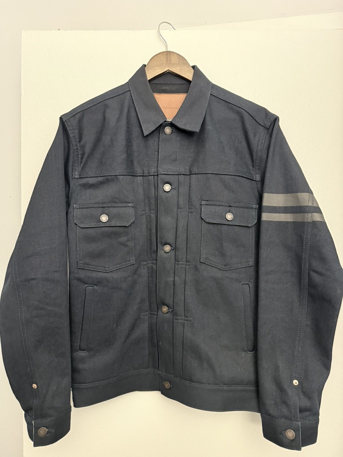 Blue Owl × Momotaro Jeans BOM018-J Grand Indigo – Midnight 14oz Selvedge Type 2 Size US M / EU 48-50 / 2 - 1 Thumbnail
