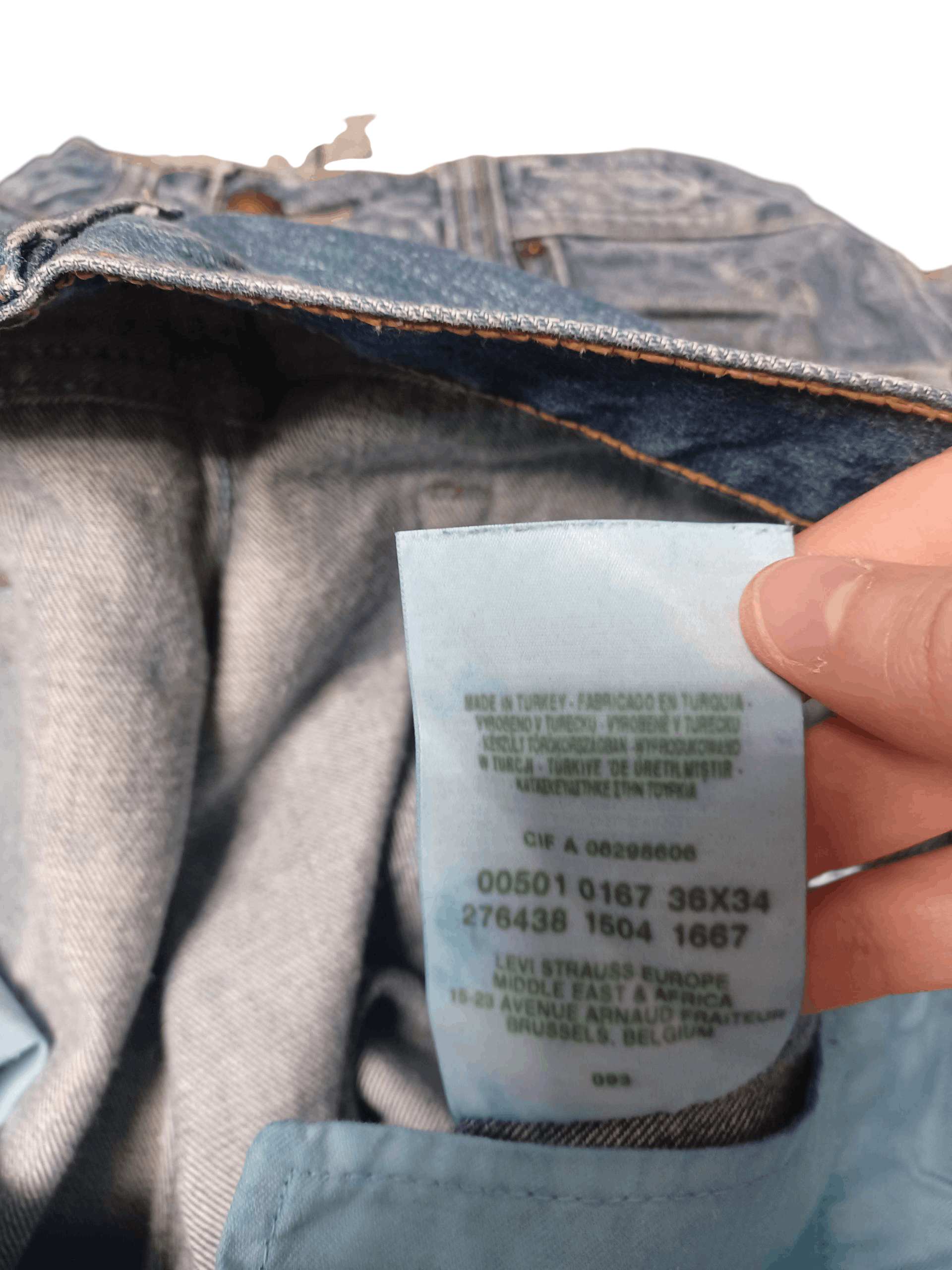Levi's Vintage Clothing LEVIS 501 VINTAGE W36 L34 JEANS DENIM Size US 36 / EU 52 - 5 Thumbnail