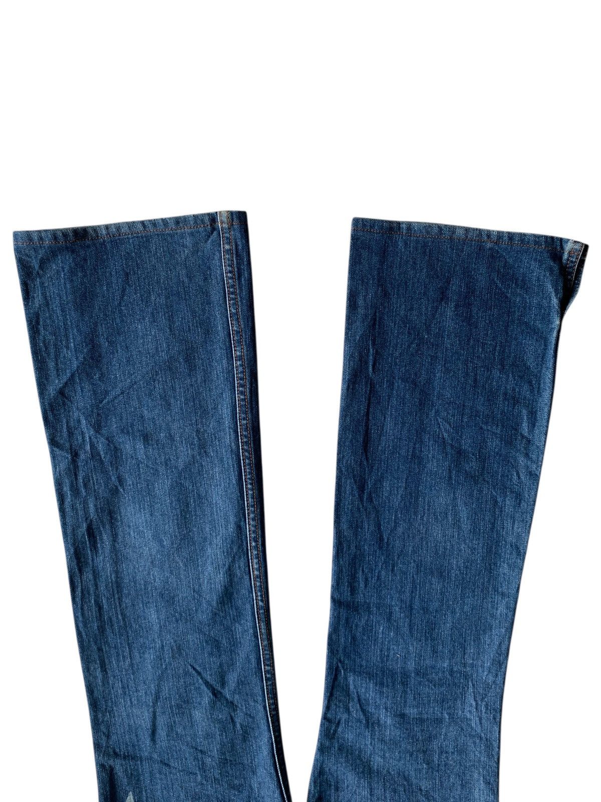Kapital RARE💥HYSTERIC GLAMOUR STAR FLARED REPAIRED DISTRESSED DENIM Size US 30 / EU 46 - 7 Thumbnail