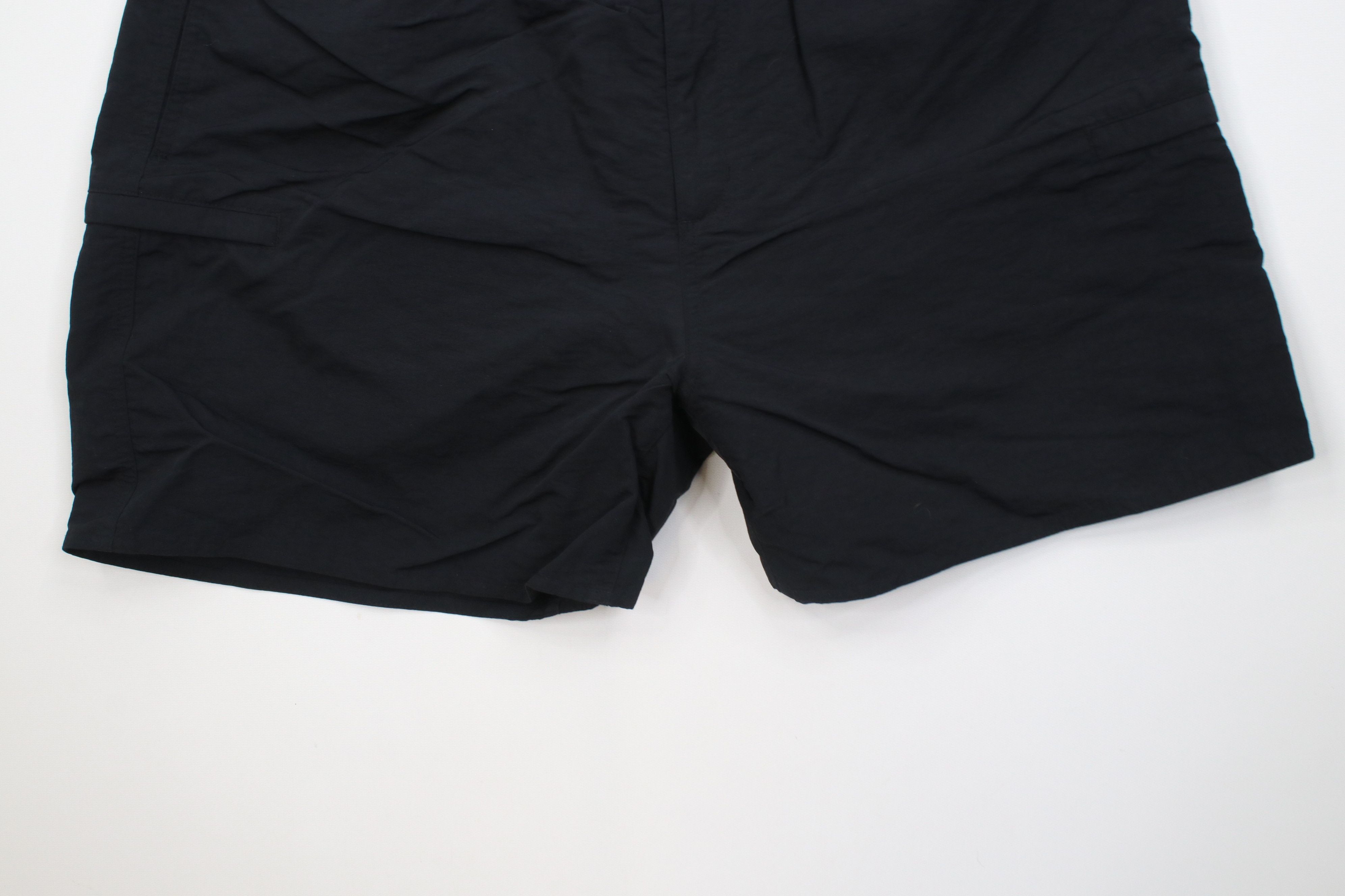 Lands' End Vintage 90s Lands End Lined Trekking Cargo Shorts Black Size 32" / US 10 / IT 46 - 4 Thumbnail
