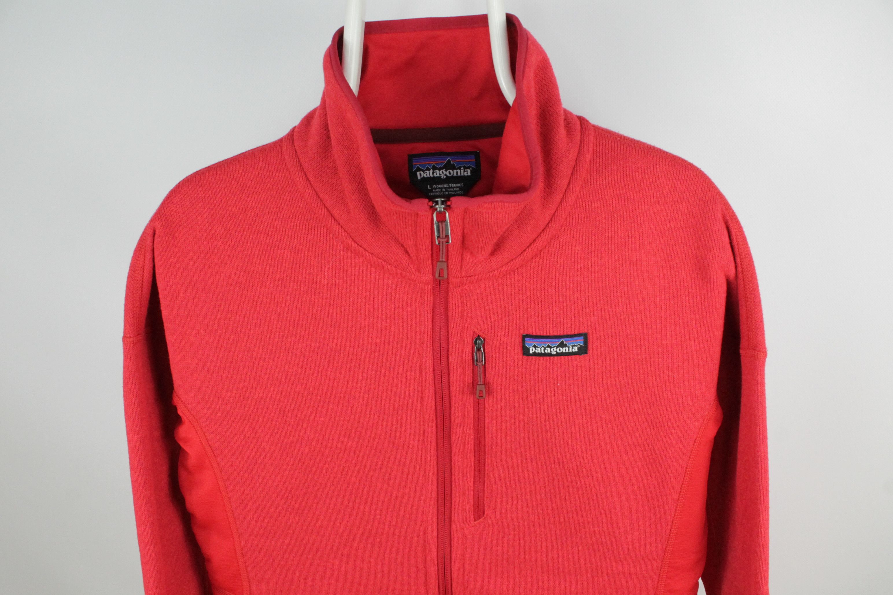 Patagonia Patagonia Better Sweater Full Zip Red Fleece Jacket Women's Size L / US 10 / IT 46 - 2 Thumbnail