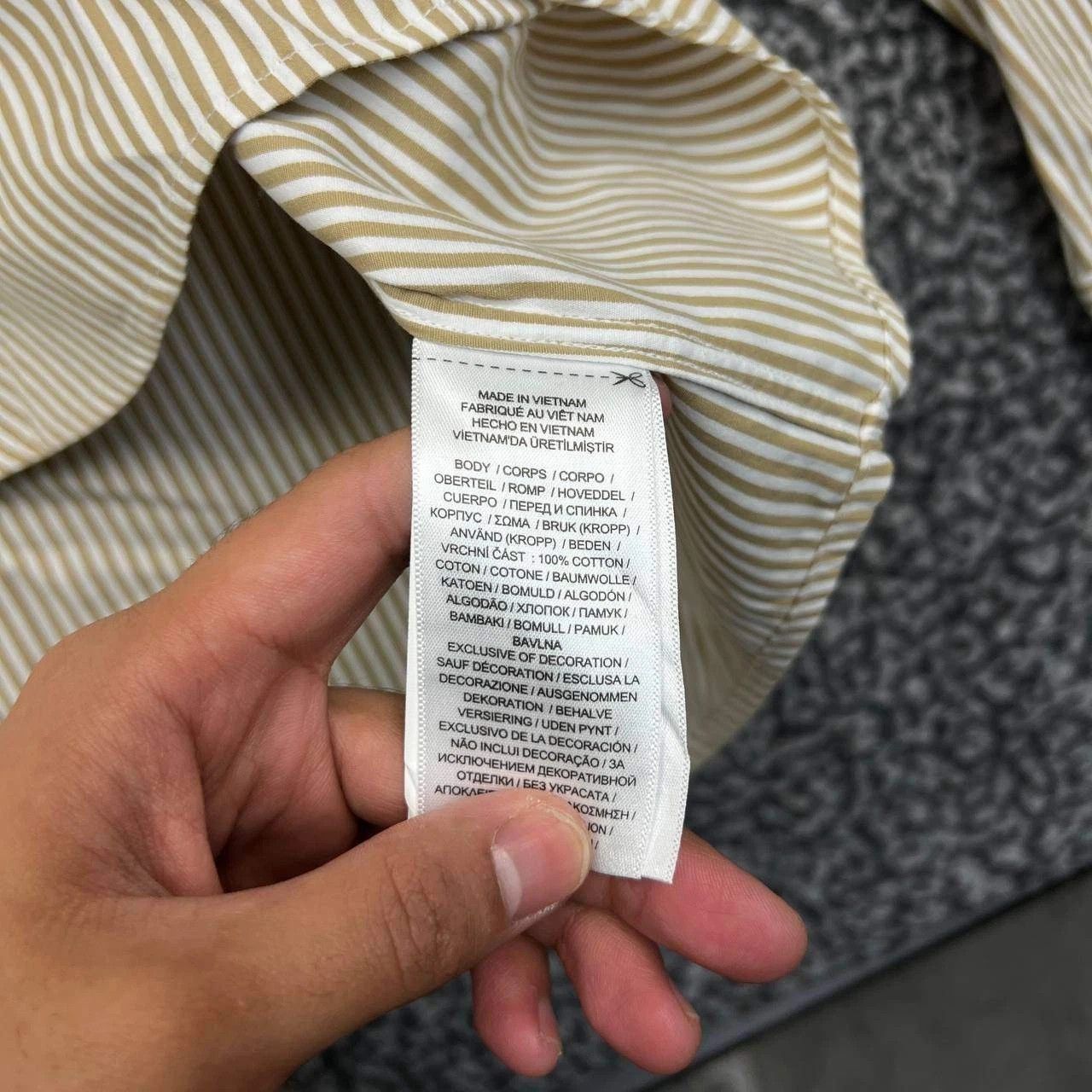 Polo Ralph Lauren Polo Ralph Lauren Button Down Shirt Men Striped Cotton L Size US L / EU 52-54 / 3 - 9 Thumbnail