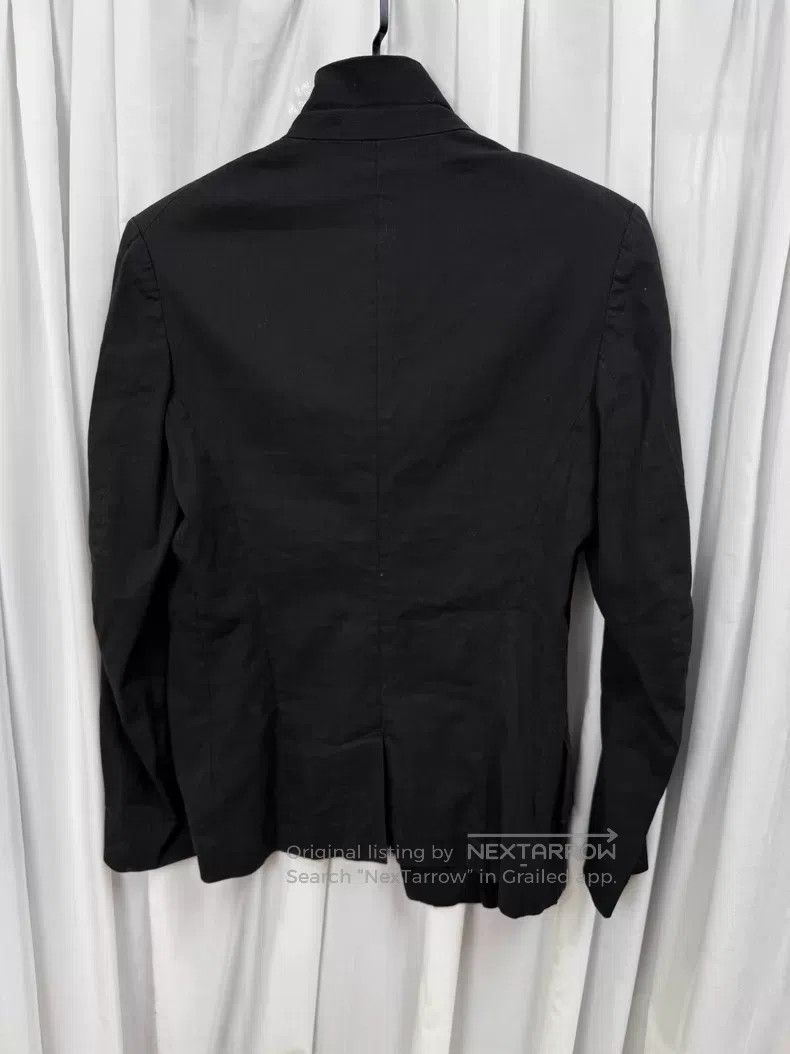 Yohji Yamamoto Yohji Yamamoto Size 3 Cotton Linen Blend Irregular Suit Jac Size 40S - 5 Thumbnail
