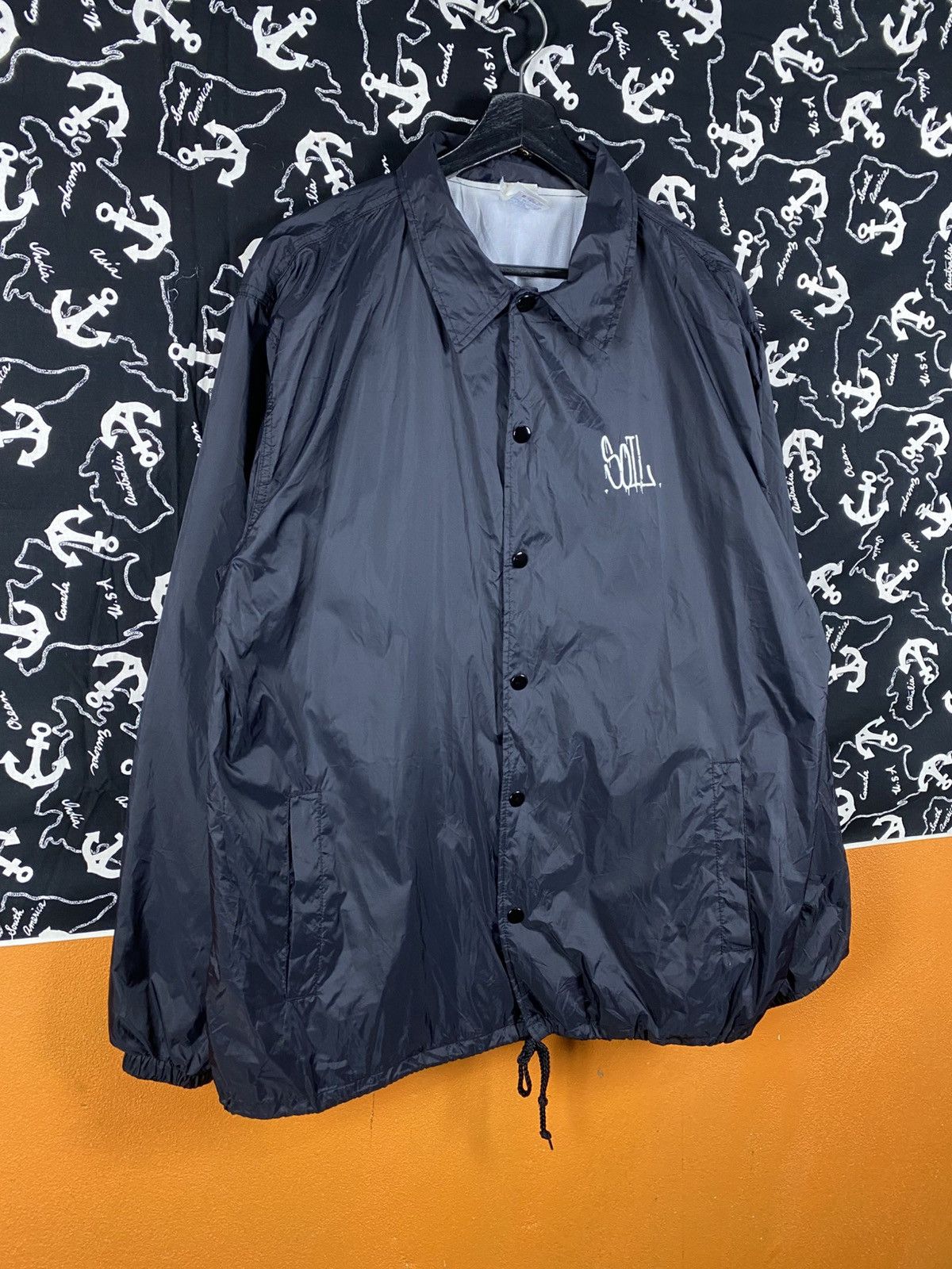 Japanese Brand OK Limited Sazabys Coach Jacket Nylon Streetwear Size US XL / EU 56 / 4 - 5 Thumbnail