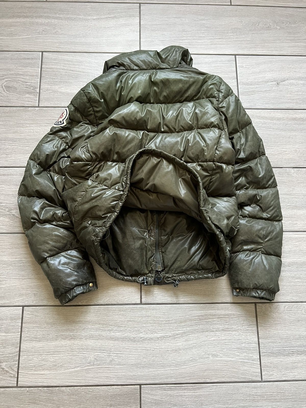 Moncler Moncler Pepper Grenoble Womens Puffer Jacket Green Size L / US 10 / IT 46 - 19 Thumbnail