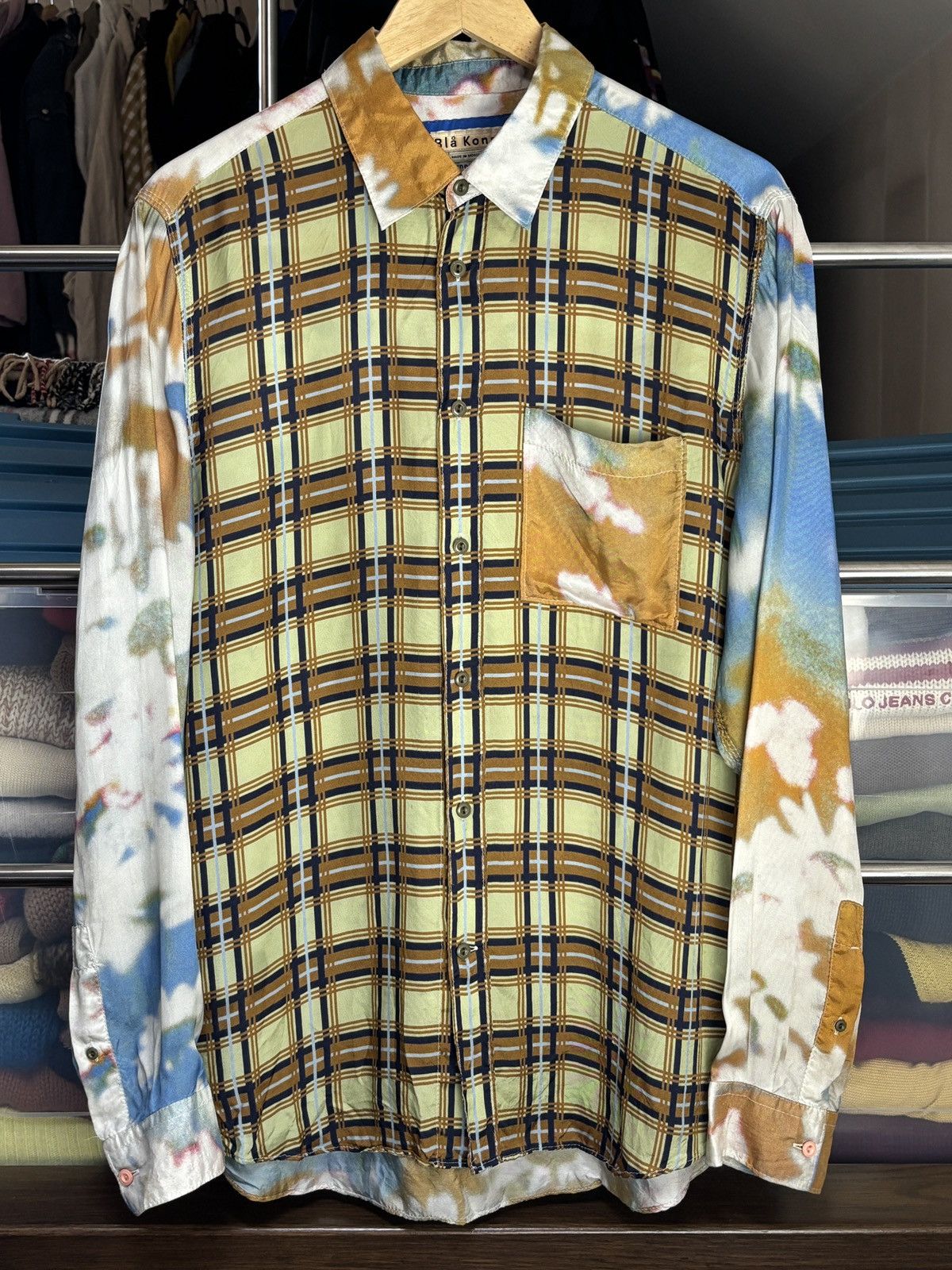 Acne Studios Acne Studios Bla Konst Road Super8 Rare Designer Shirt Size US L / EU 52-54 / 3 - 1 Thumbnail